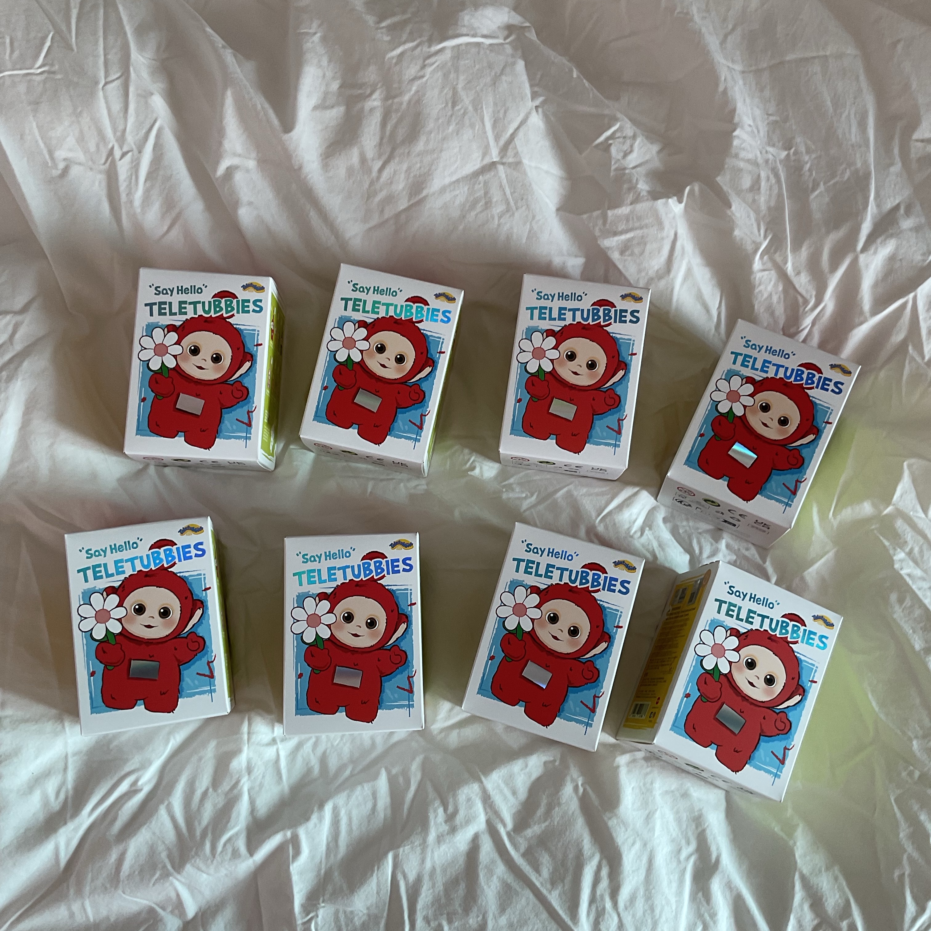 Pop Mart Teletubbies Say Hello Series Figures Sealed Case (8 Blind Boxes) 착용 스타일 - 2