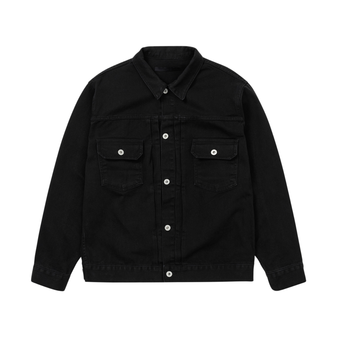 에이치태 90s 빈티지 세컨드 타입 데님 자켓 빈티지 블랙(HTAE 90's Vintage 2nd Type Denim Jacket Vintage Black)