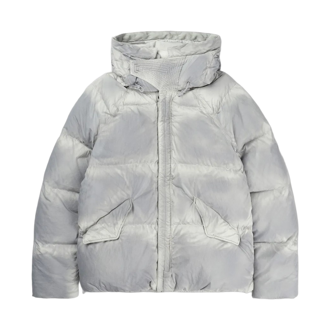 24CTCUC03293-E03780-901 Ten C Artic Down Parka Silver Grey