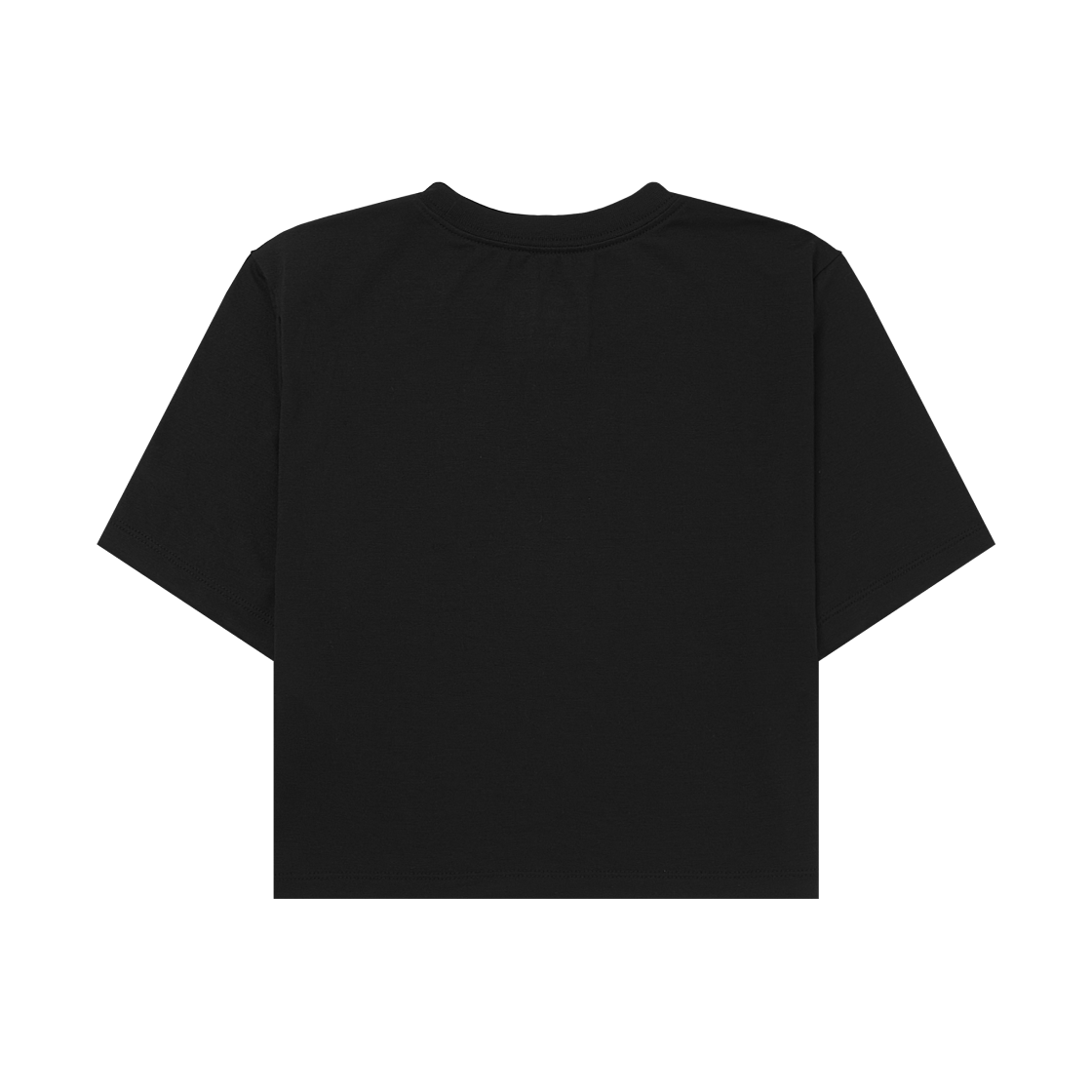 (W) 나이키 NSW 에센셜 크롭 탑 블랙 - US/EU((W) Nike NSW Essential Crop Top Black - US/EU) - 2