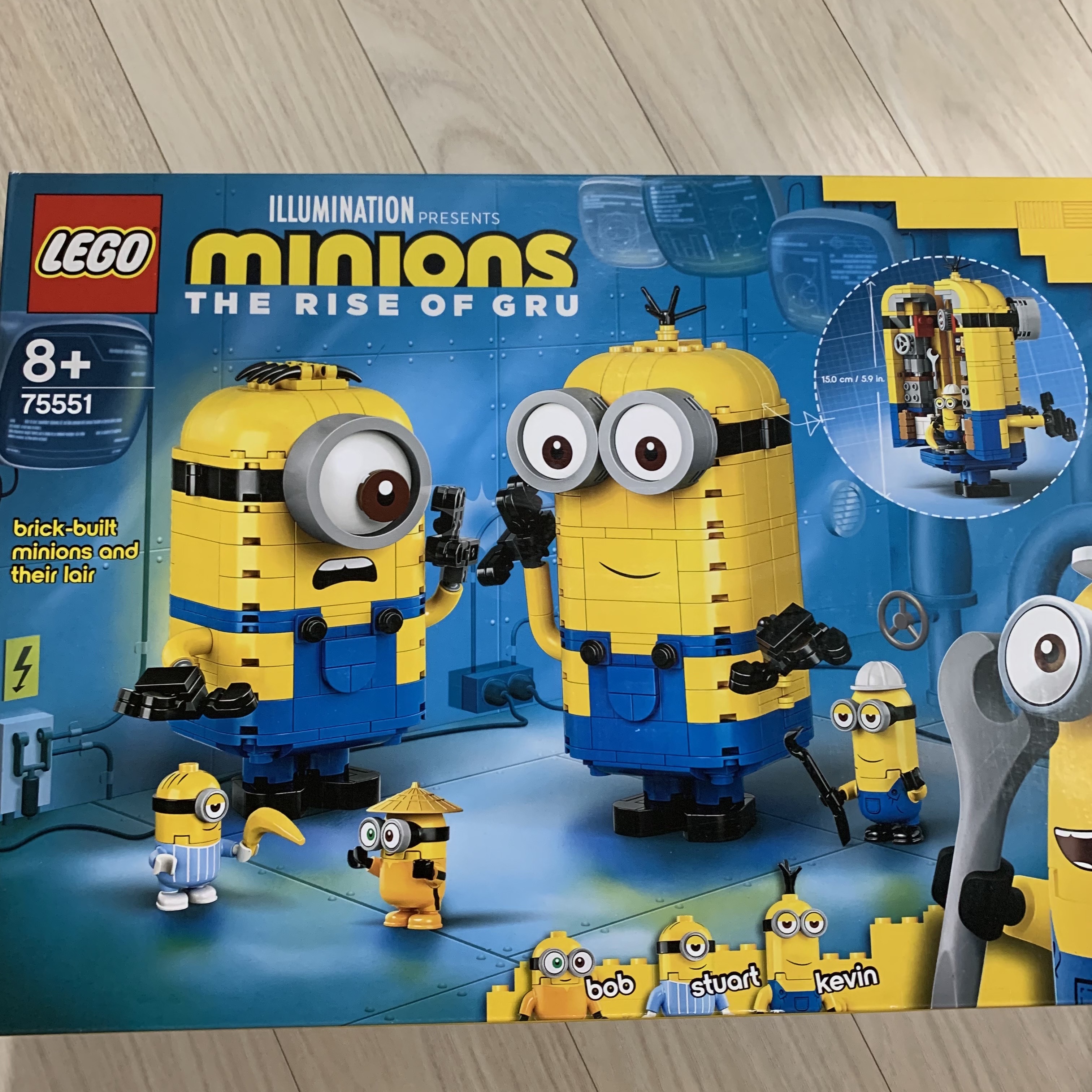 Lego Minions Brick-Built Minions and Their Lair 착용 스타일