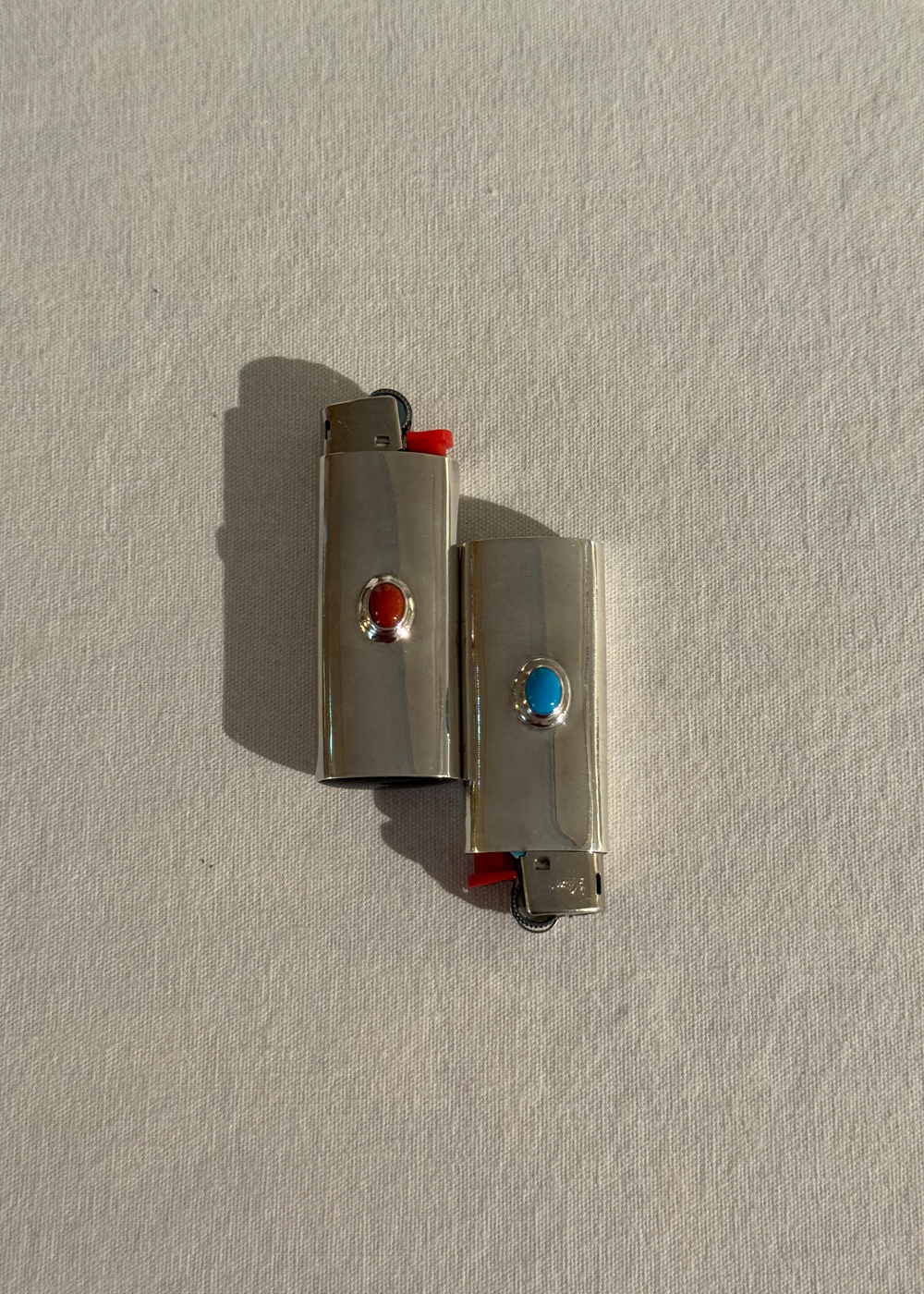 뵤르 터키석 아이 라이터 케이스(Bőr Turquoise Eye Lighter Case) - 5