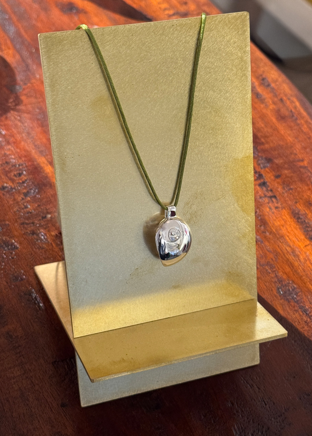 뵤르 쉬바 쉘 네클리스 (스터링 실버)(Bőr Shiva Shell Necklace (sterling silver)) - 5