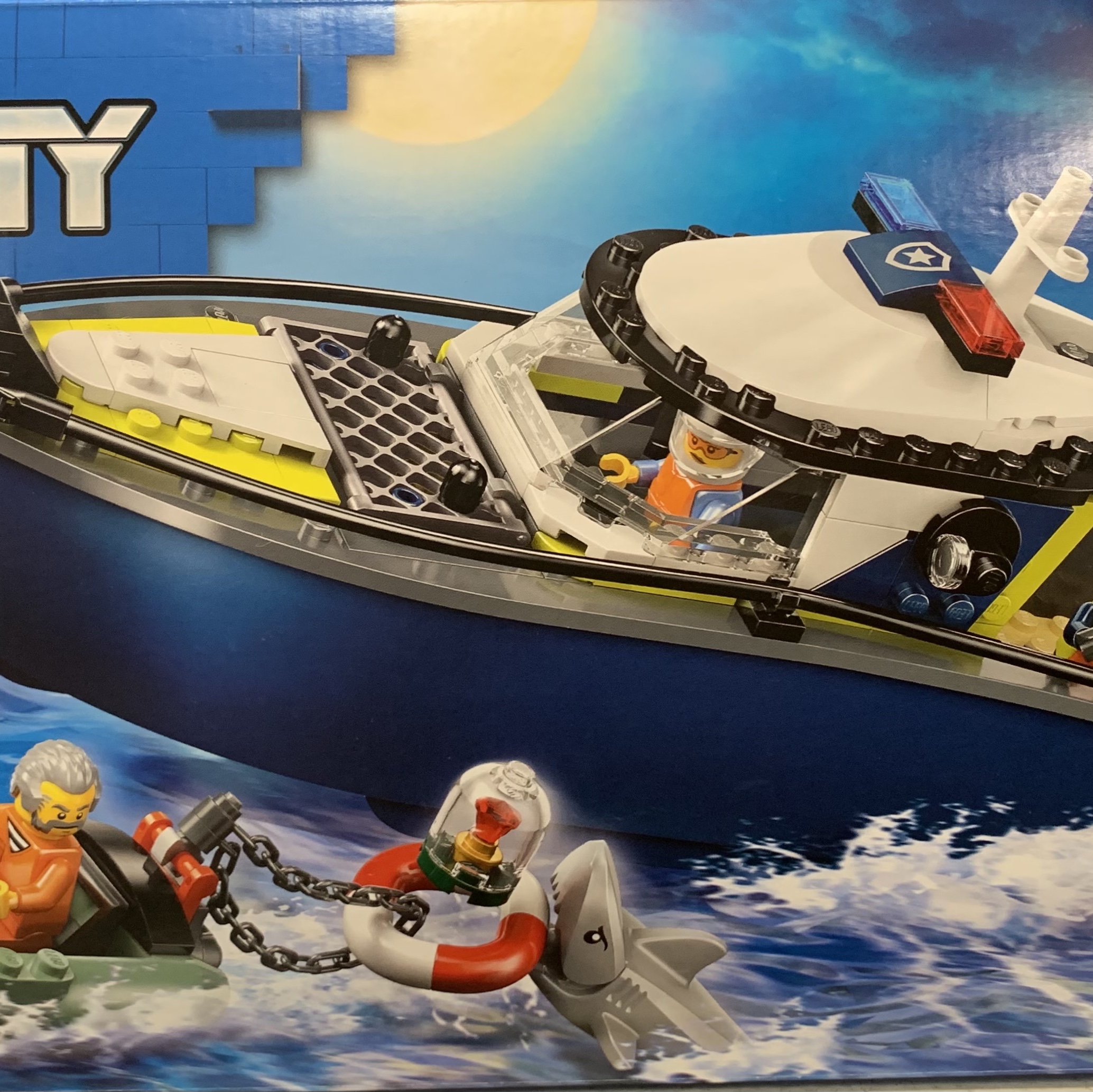 Lego City Police Boat Chase 착용 스타일