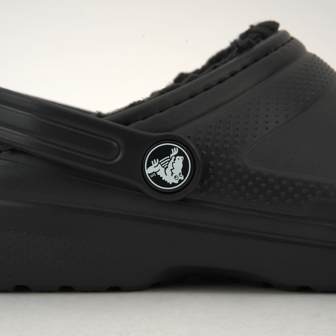 (키즈) 크록스 클래식 라인드 클로그 블랙((Kids) Crocs Classic Lined Clog Black) - 7