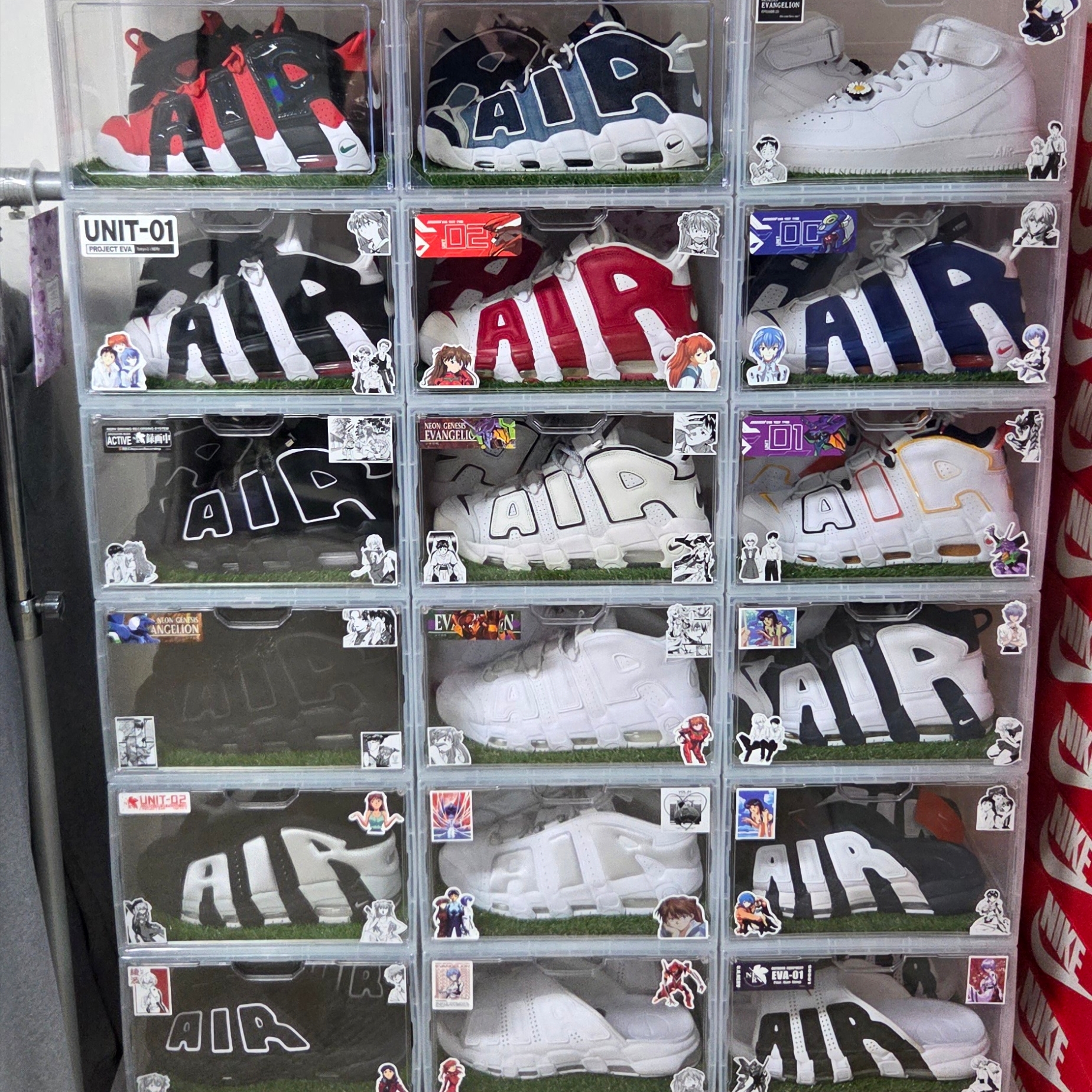 Nike Air More Uptempo Black White 2020, (W) Nike Air More Uptempo Summit White 착용 스타일