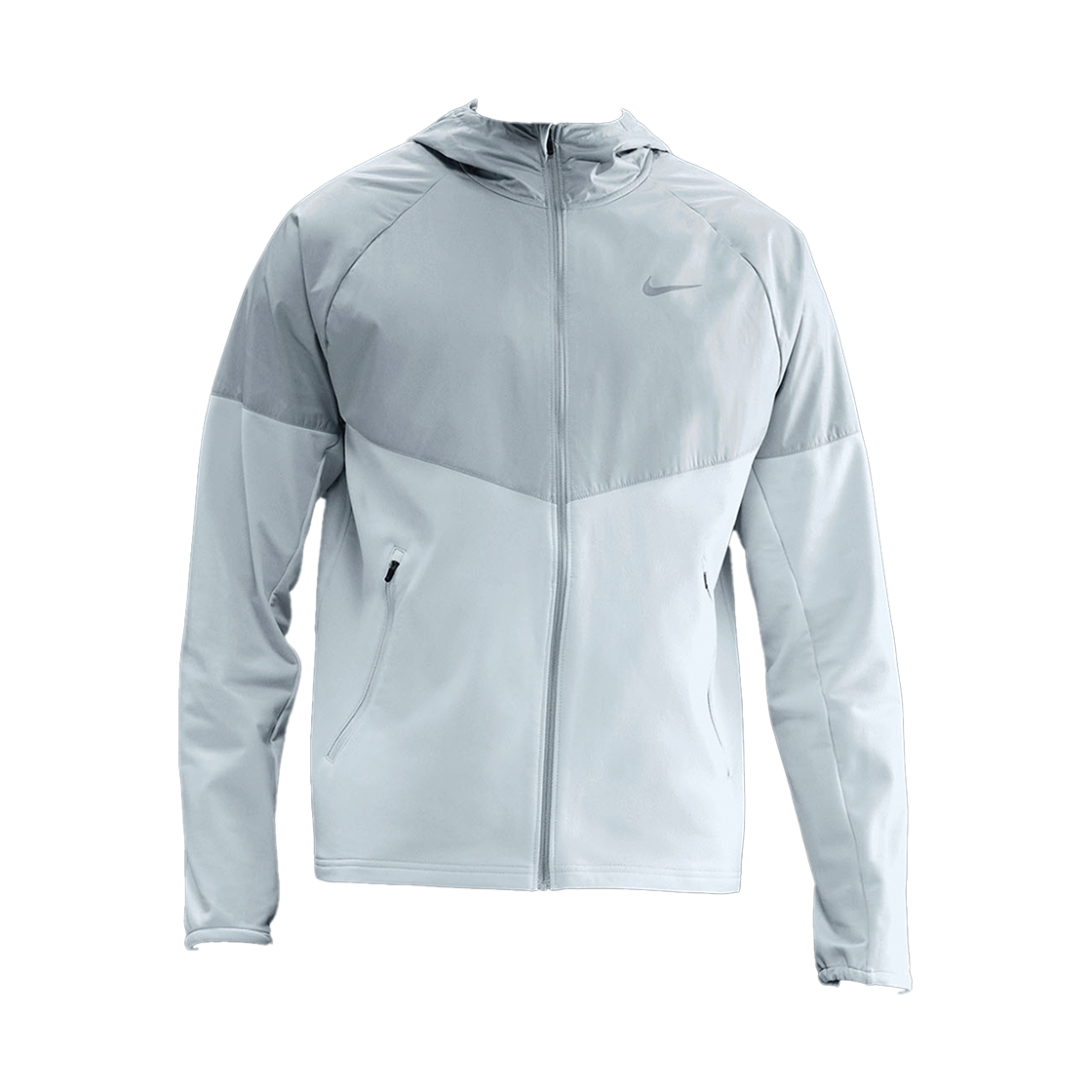 HV2670-043 Nike Miler Repel Winterized Running Jacket Pure Platinum Light Smoke Grey - Asia