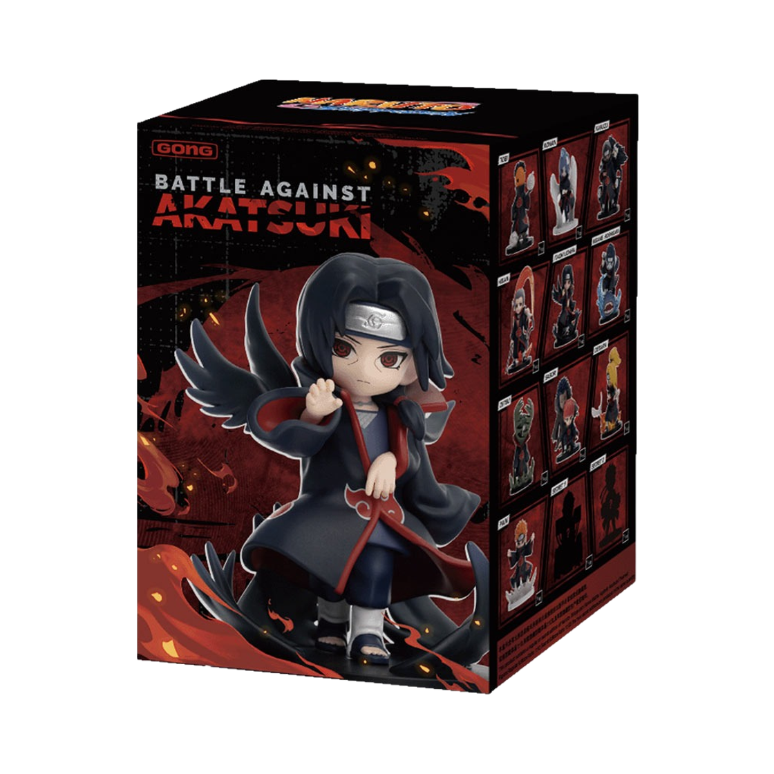 팝마트 나루토 : 질풍전 시리즈 아카츠키 전투편 미개봉 랜덤박스 (1개입)(Pop Mart Naruto: Shippuden Series Battle Against Akatsuki Themed Figure Sealed Case (1 Blind Box))