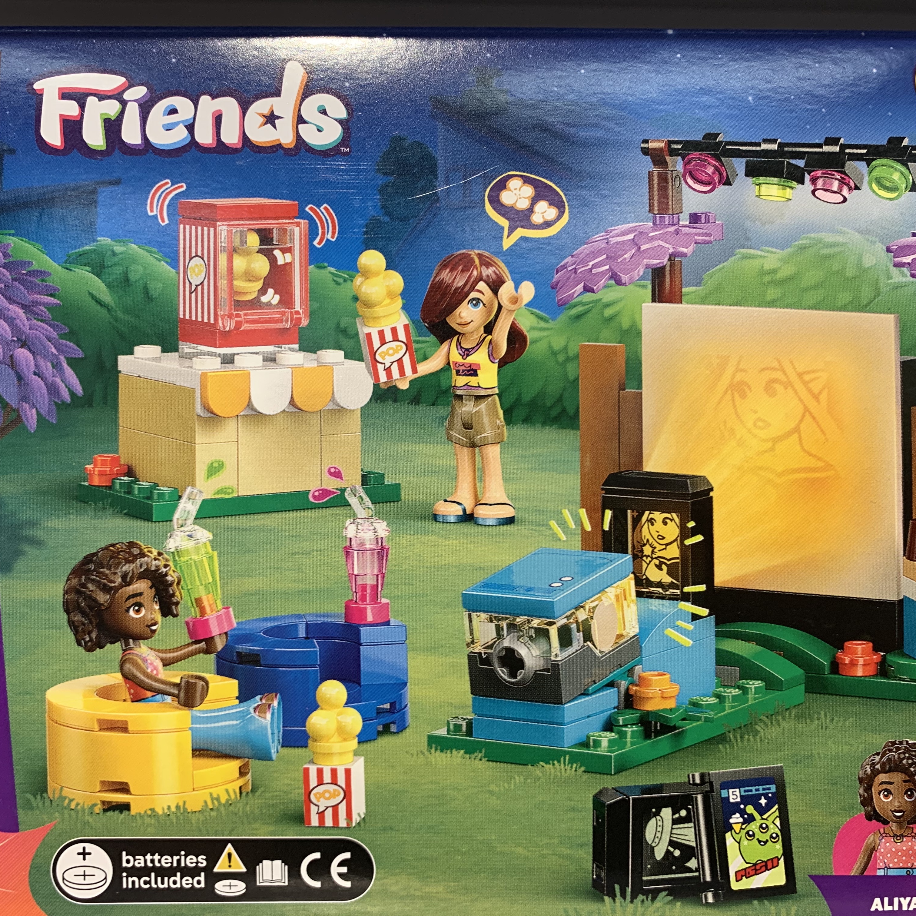 Lego Friends Friendship Movie Night 착용 스타일