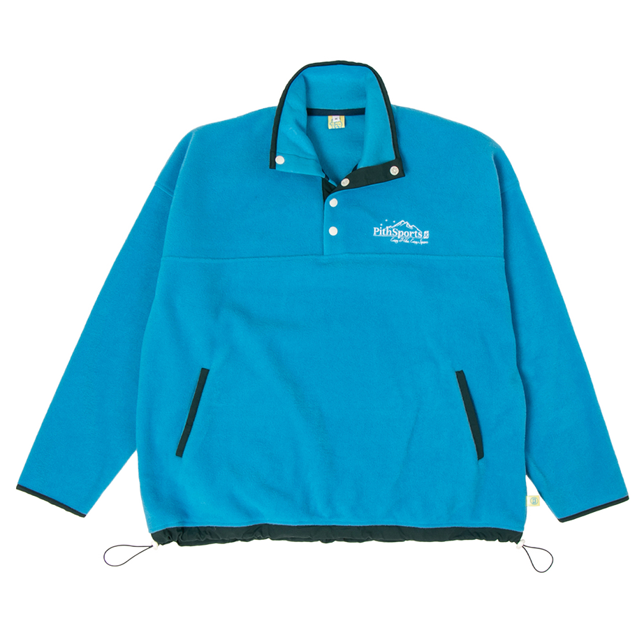 피스스포츠 이지하이크이지스포츠 스냅 후리스 블루(Pithsports E.H.E.S Snap Fleece Blue)