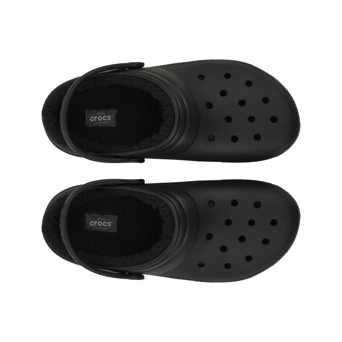 (키즈) 크록스 클래식 라인드 클로그 블랙((Kids) Crocs Classic Lined Clog Black) - 5