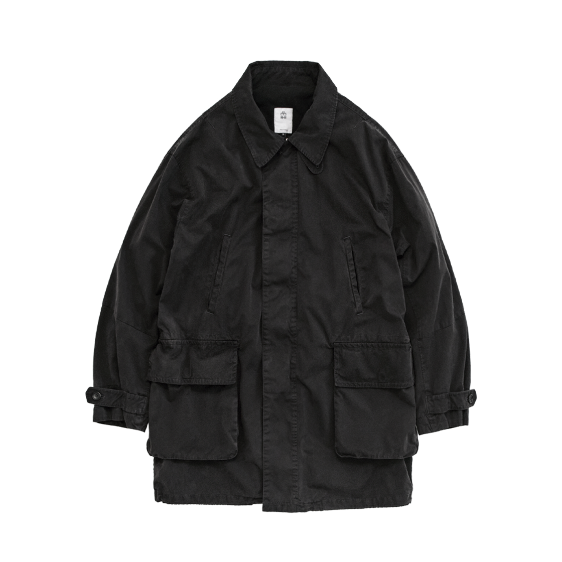 PL5LCO9018A1 Polyteru Car Coat 1.2v Charcoal