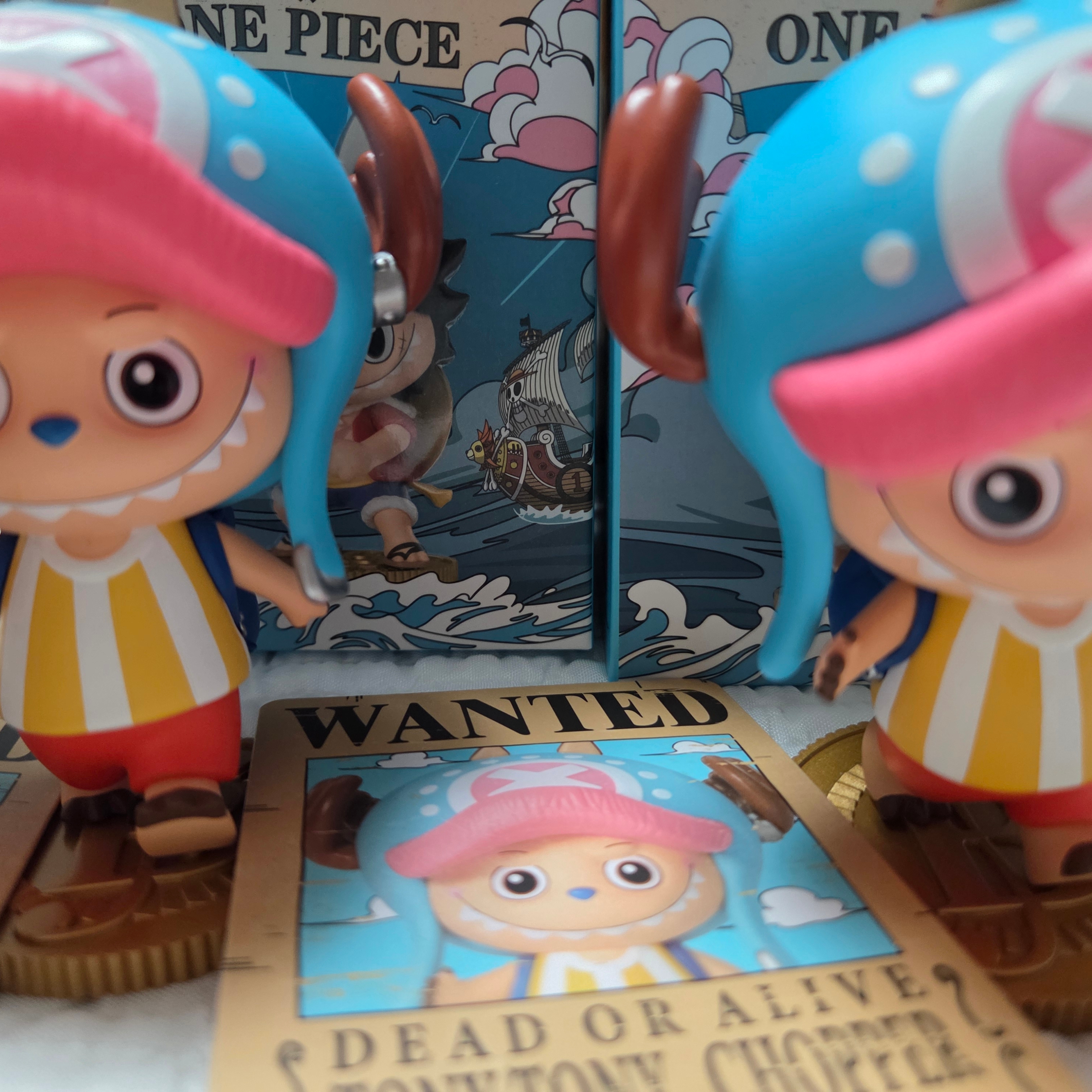 Pop Mart Labubu The Monsters x One Piece Series Figures Sealed Case (12 Blind Boxes) 착용 스타일