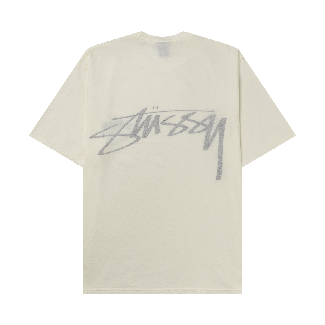 1905165 Stussy Smooth Reverse Pigment Dyed T-Shirt Natural