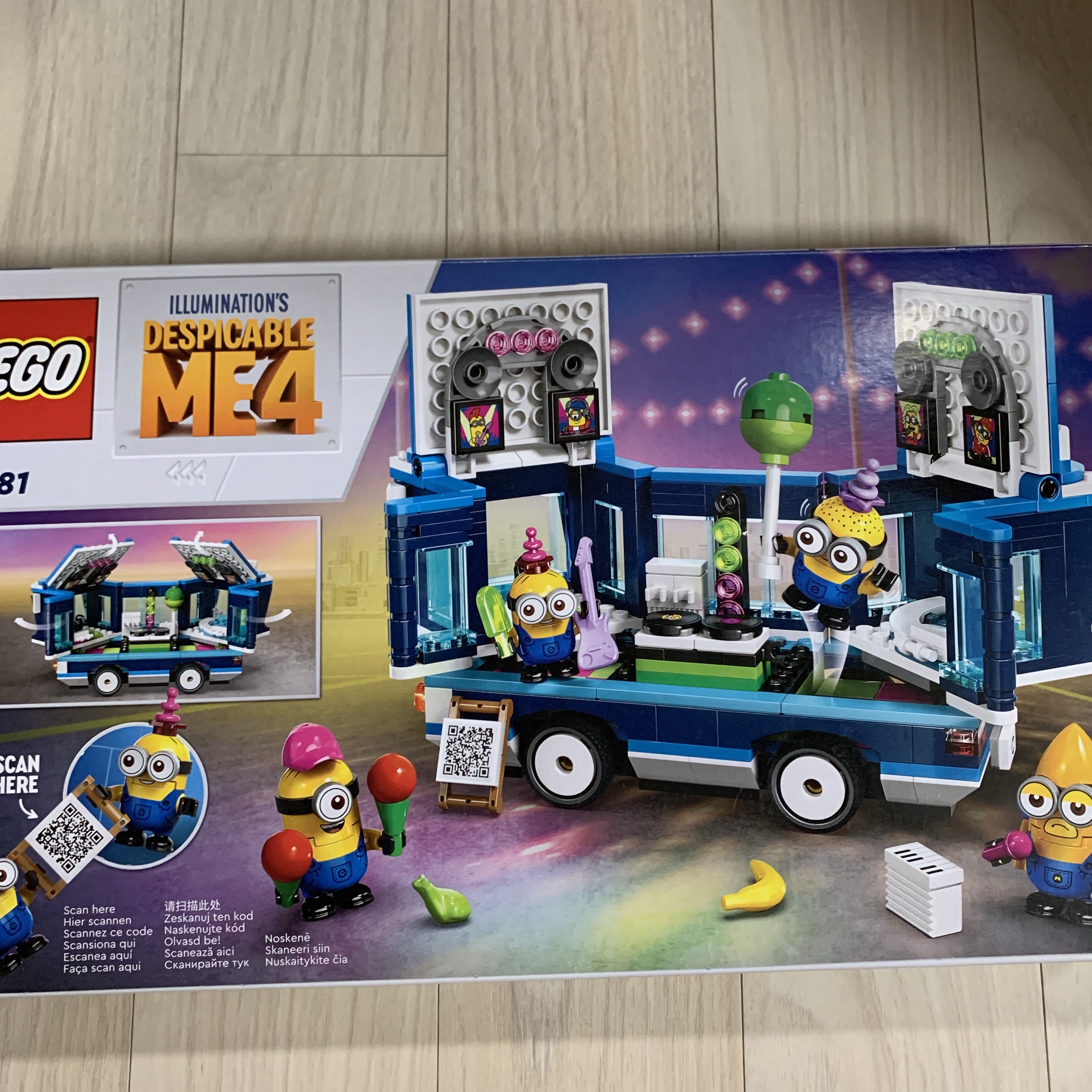 Lego Minions Music Party Bus 착용 스타일
