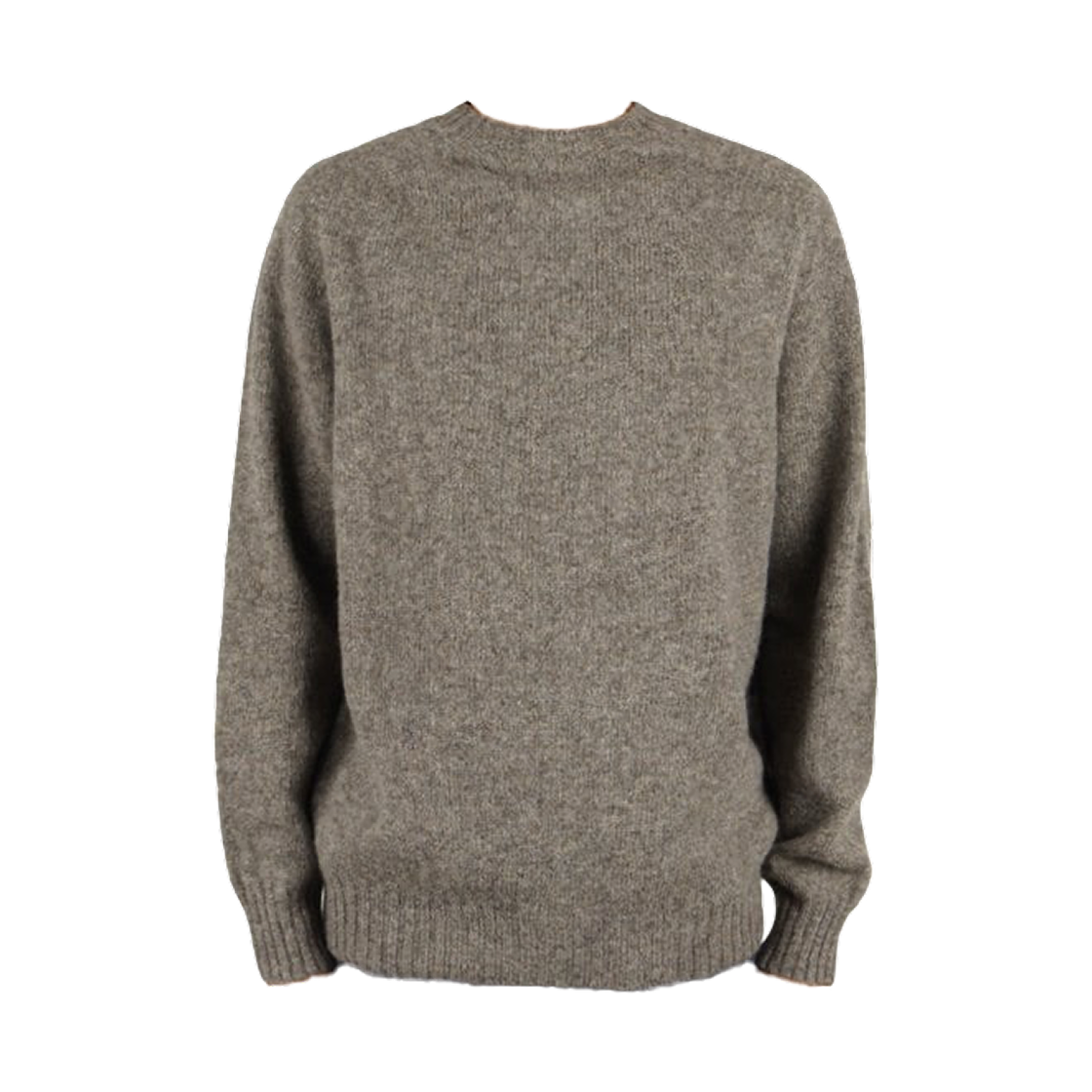 M2474/7 Harley of Scotland Shaggy Dog Crewneck Sweater Fossil