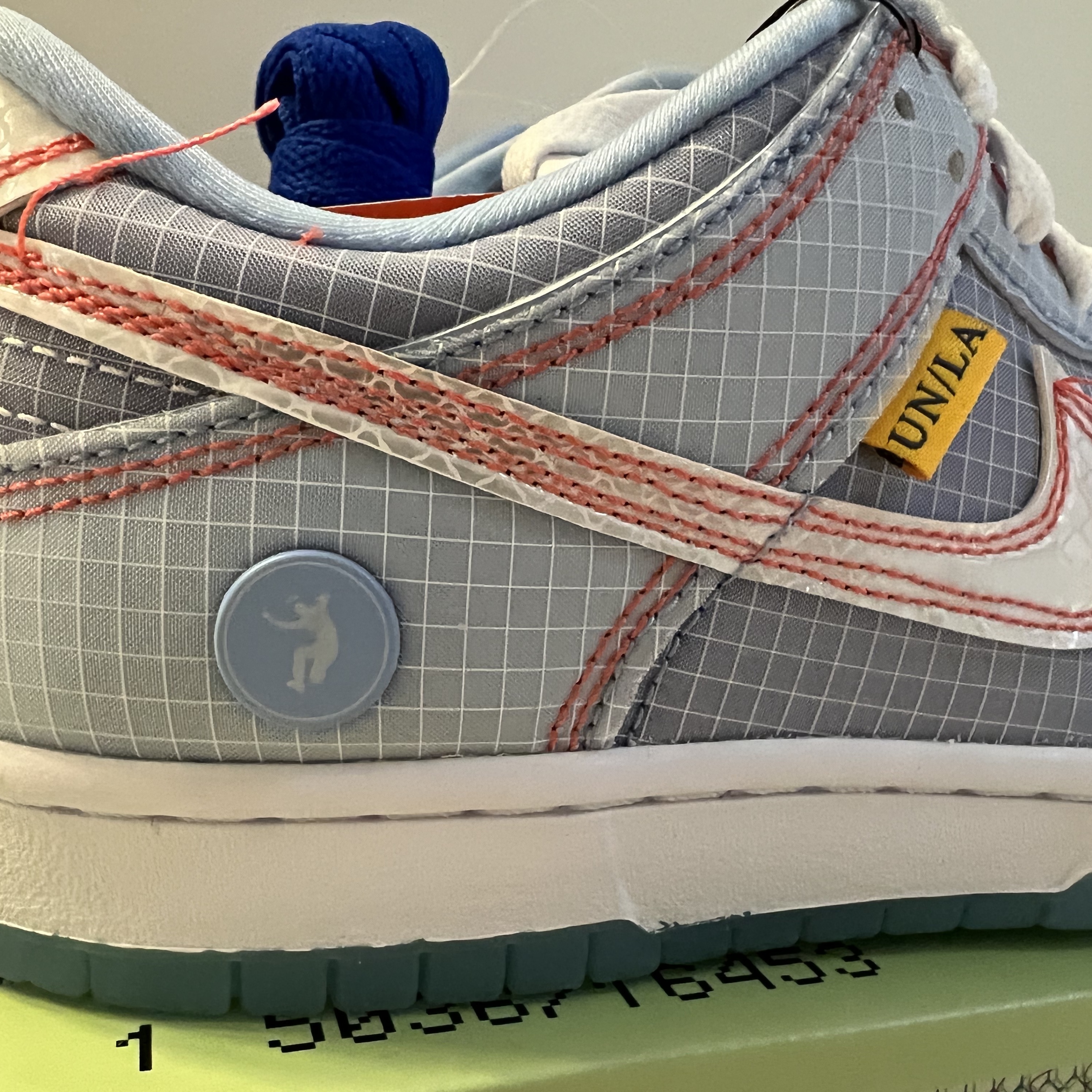 Nike x Union Dunk Low Passport Pack Argon 착용 스타일