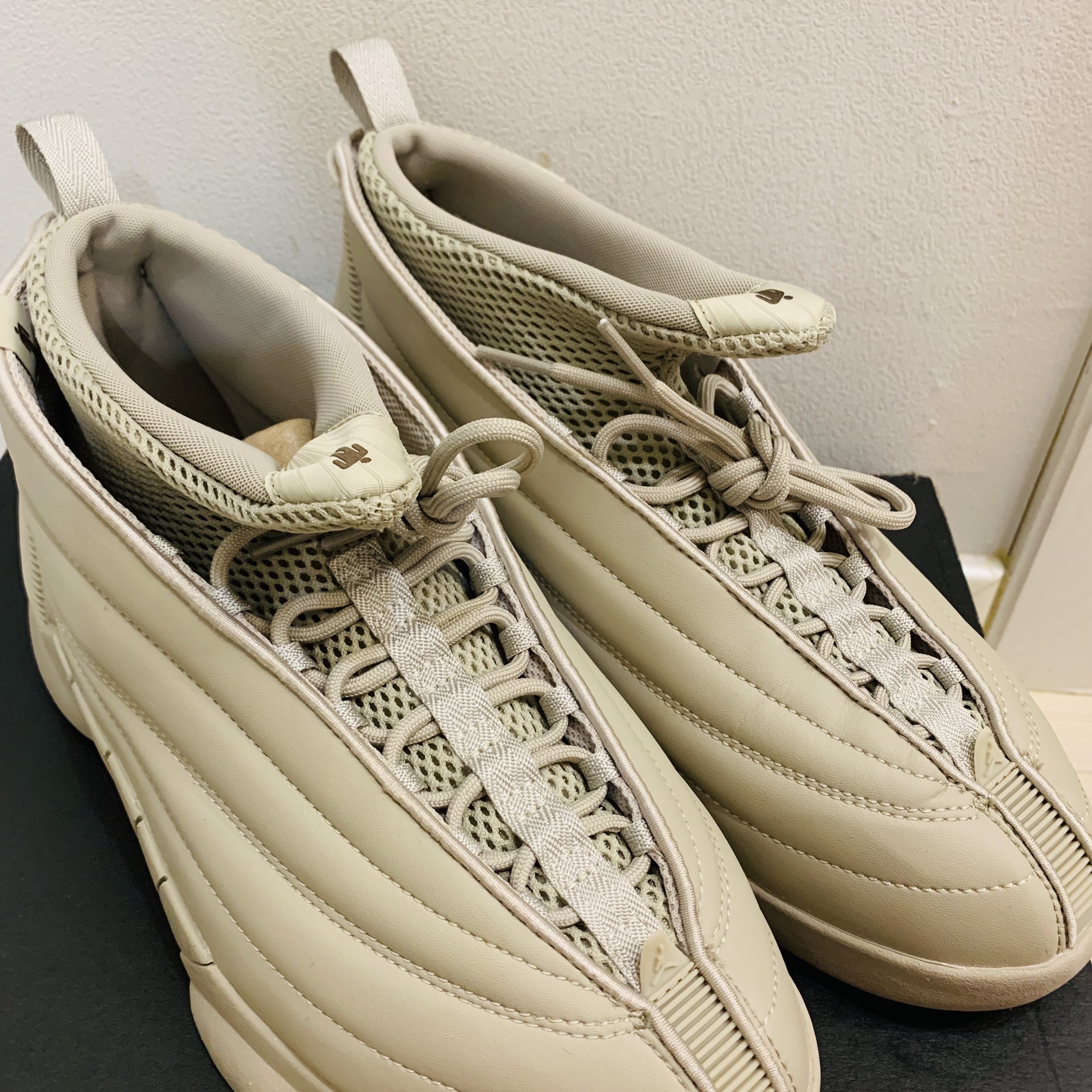 (W) Jordan 15 x Billie Eilish Retro SP Beige 착용 스타일