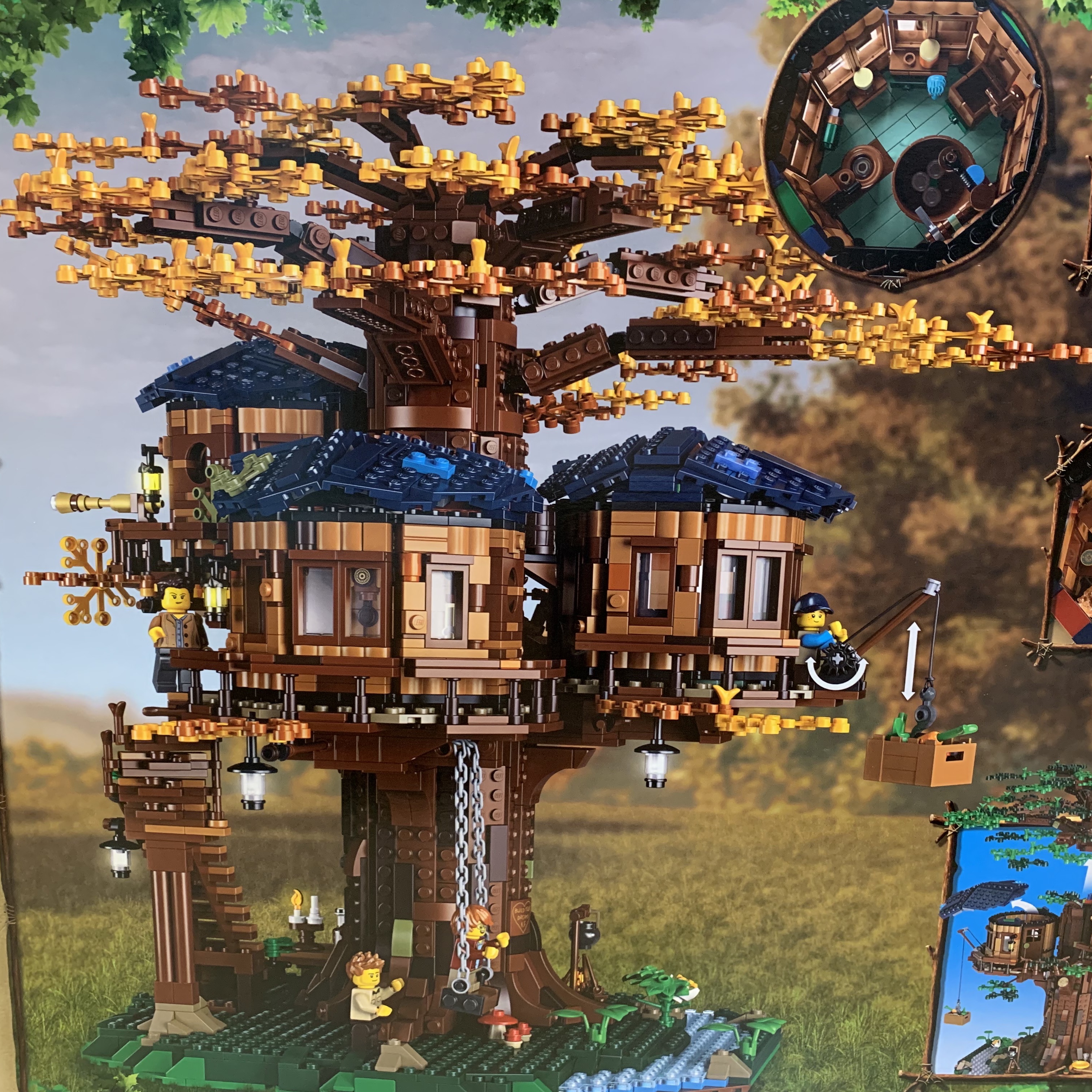 Lego Tree House 착용 스타일