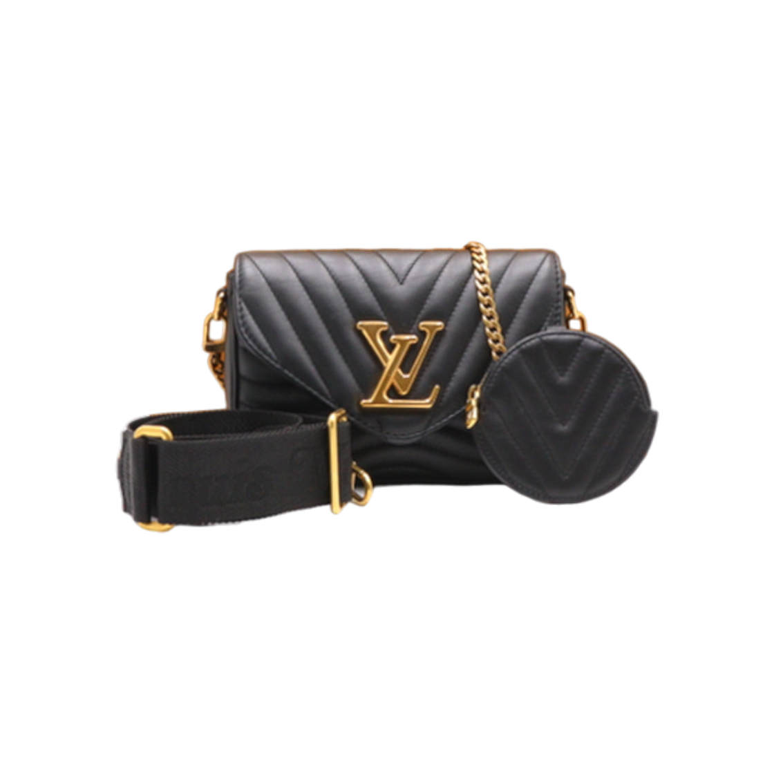 ITT29BHNJSBB Louis Vuitton New Wave Multi Pochette Shoulder Bag & Crossbody Bag