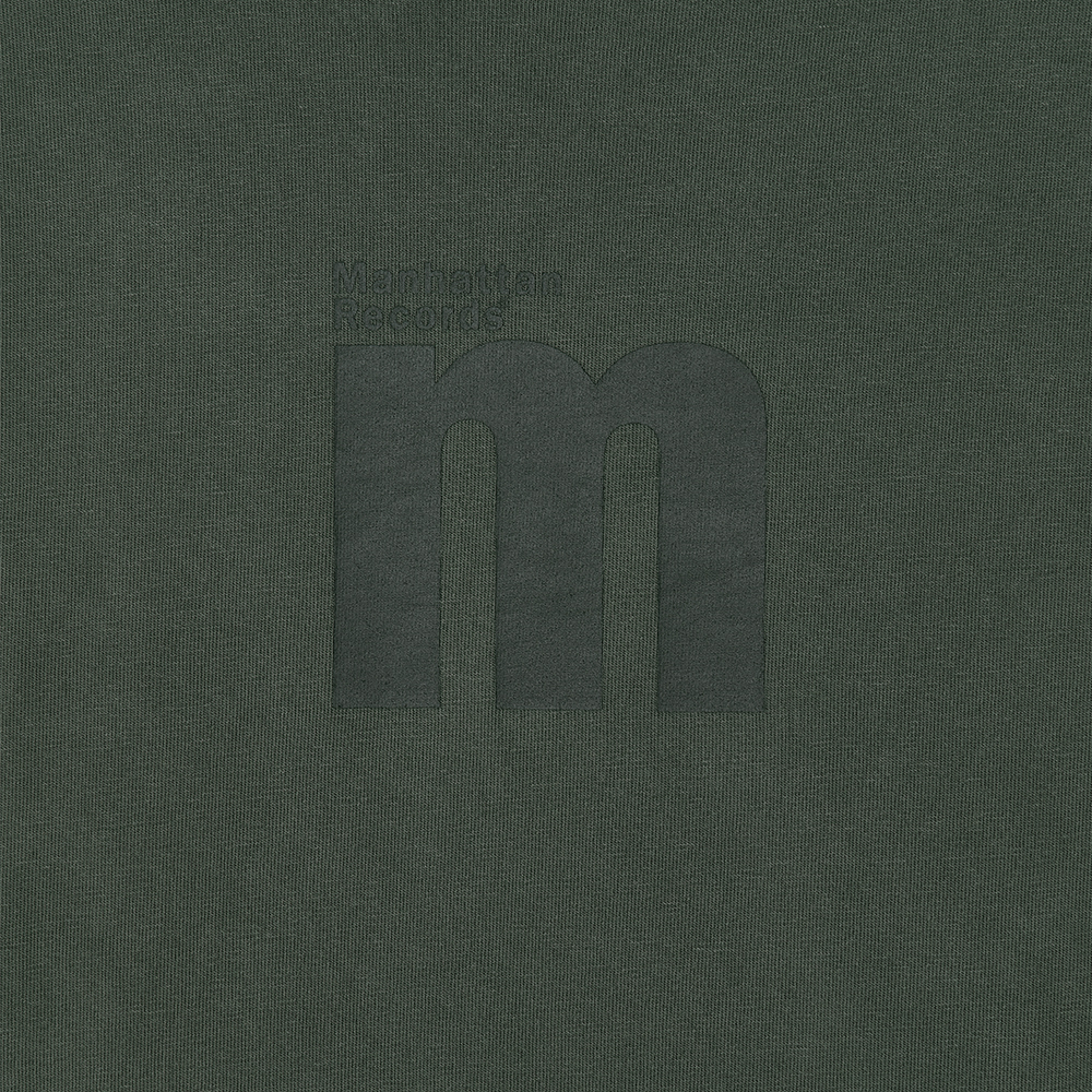 맨하탄 레코즈 엠 박스로고 피그먼트 롱슬리브 - 올리브(Manhattan Records M Box Logo Pigment L/S - Olive) - 3
