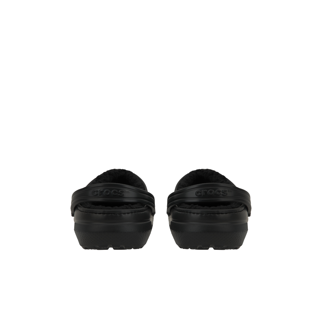 (키즈) 크록스 클래식 라인드 클로그 블랙((Kids) Crocs Classic Lined Clog Black) - 6