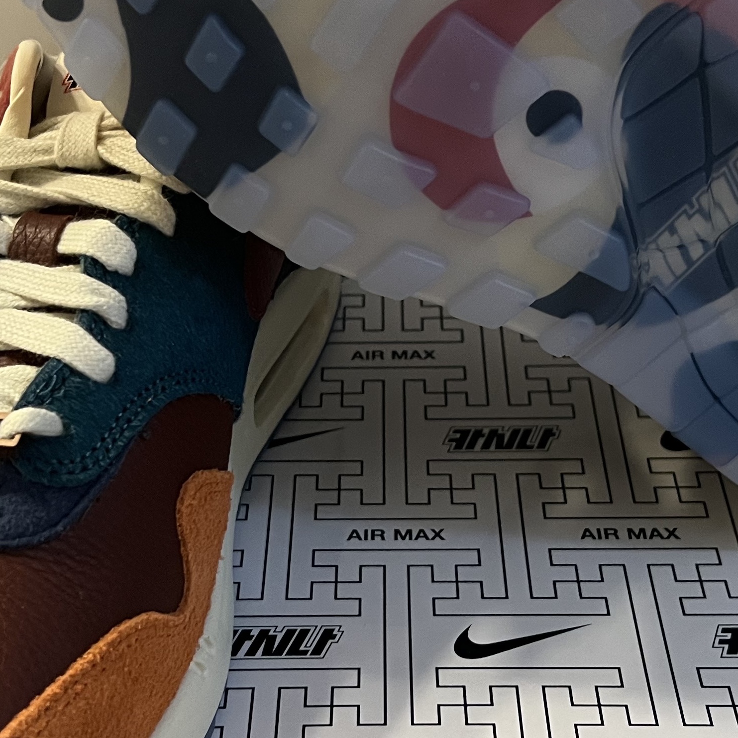 Nike x Kasina Air Max 1 SP Won-Ang Orange 착용 스타일