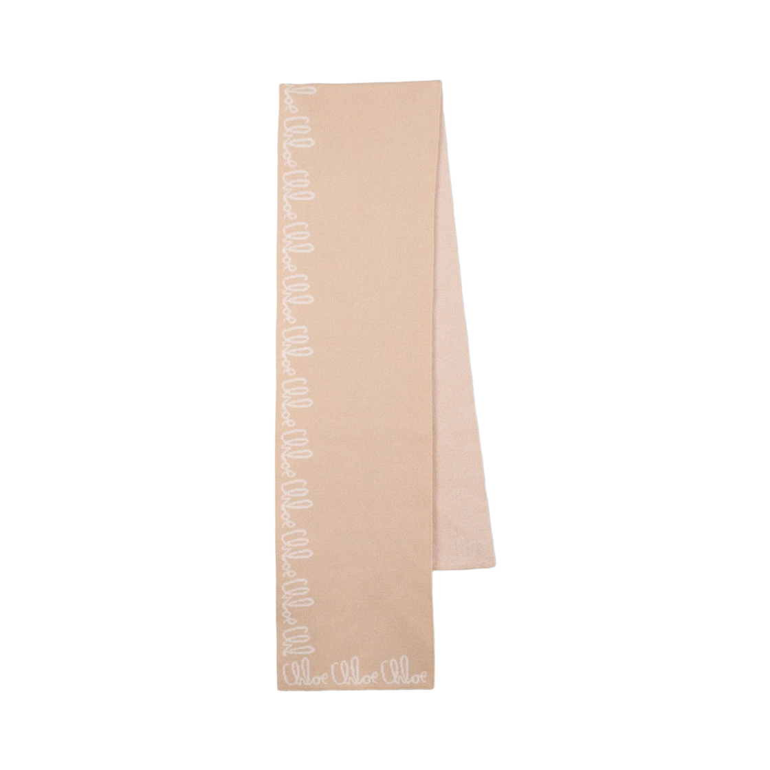 (키즈) 끌로에 로고 울 믹스 코튼 스카프 스톤((Kids) Chloe Logo Wool Mixed Cotton Scarf Stone)