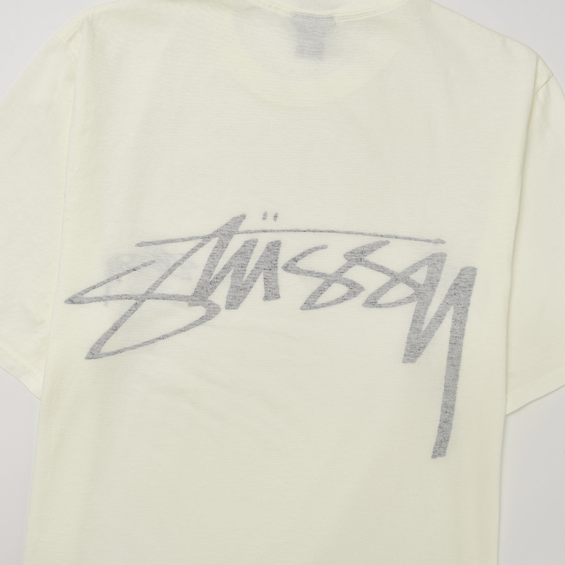 스투시 스무스 리버스 피그먼트 다이드 티셔츠 내츄럴(Stussy Smooth Reverse Pigment Dyed T-Shirt Natural) - 3