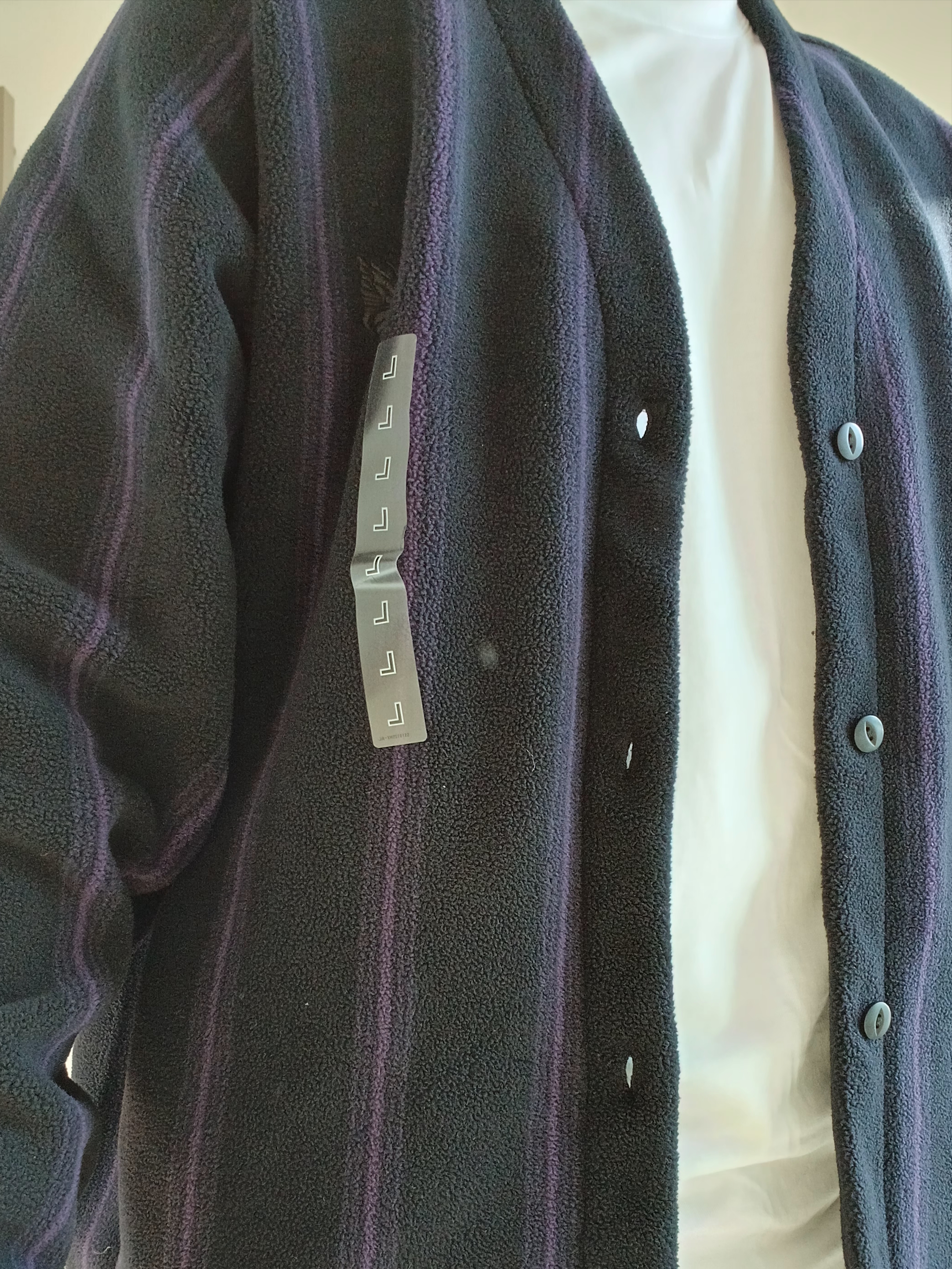 Uniqlo x Needles Fleece Oversized Cardigan Black - KR, Uniqlo x Needles Fleece Wide Pants Black - KR 착용 스타일 - 10