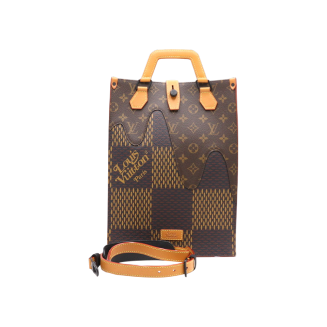 루이비통 N40355 자이언트 다미에 니고 삭플라 토트백 겸 숄더백 aa37566(Louis Vuitton Giant Damier Nigo Sac Plat Tote and Shoulder Bag)