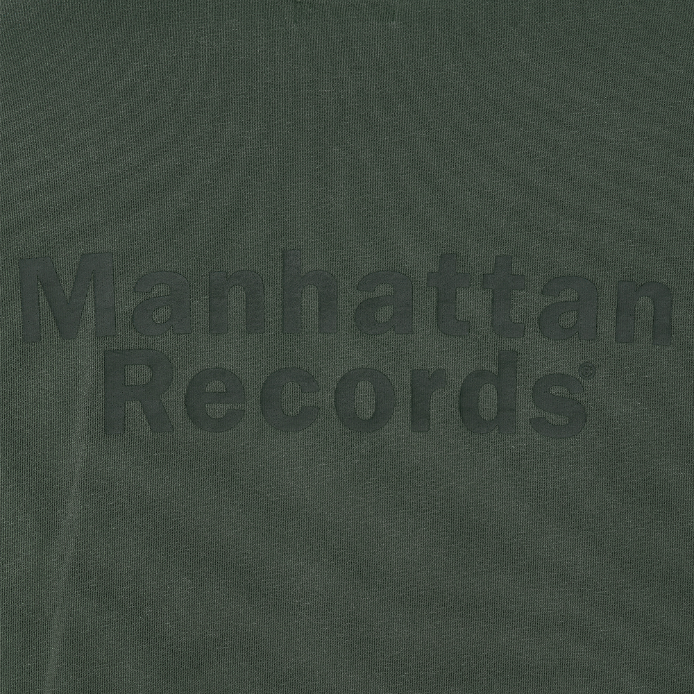 맨하탄 레코즈 엠 박스로고 피그먼트 롱슬리브 - 올리브(Manhattan Records M Box Logo Pigment L/S - Olive) - 4