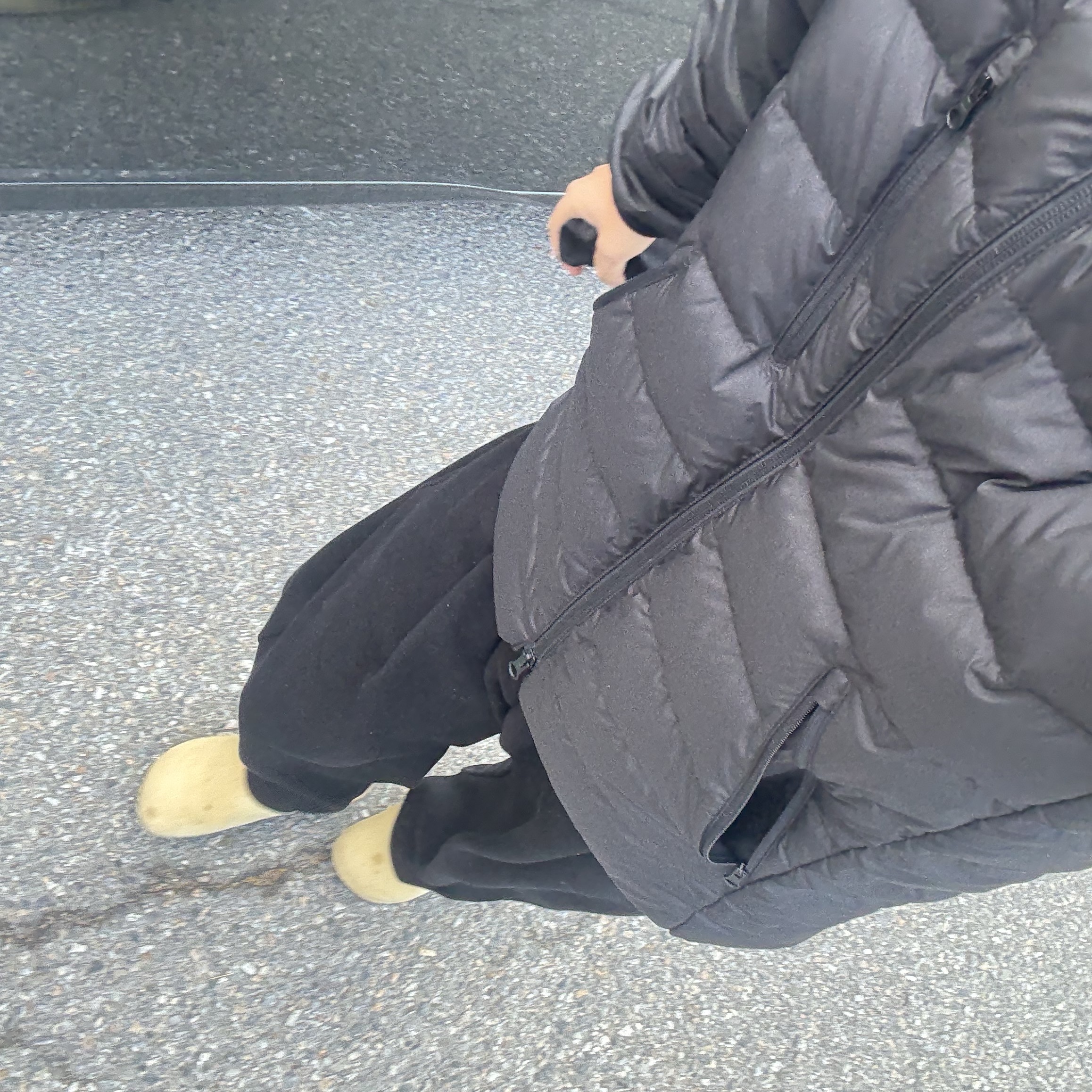 Musinsa Standard City Leisure Hooded Light Down Jacket Black, Adidas Adimule Slides Golden Beige Gum 착용 스타일