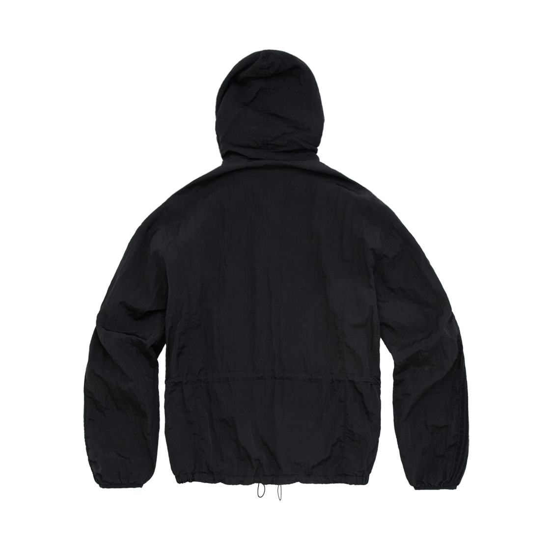 폴리테루 올드 스쿨 트랙 집 후디 블랙(Polyteru Old School Track Zip Hoodie Black) - 2