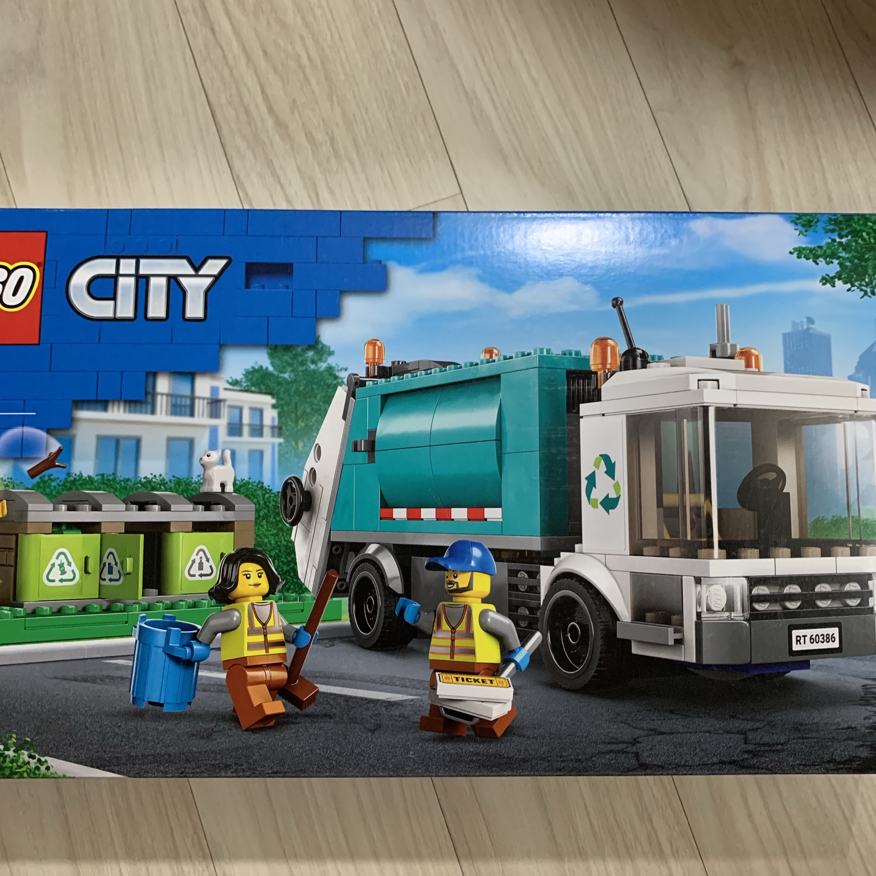 Lego Recycling Truck 착용 스타일