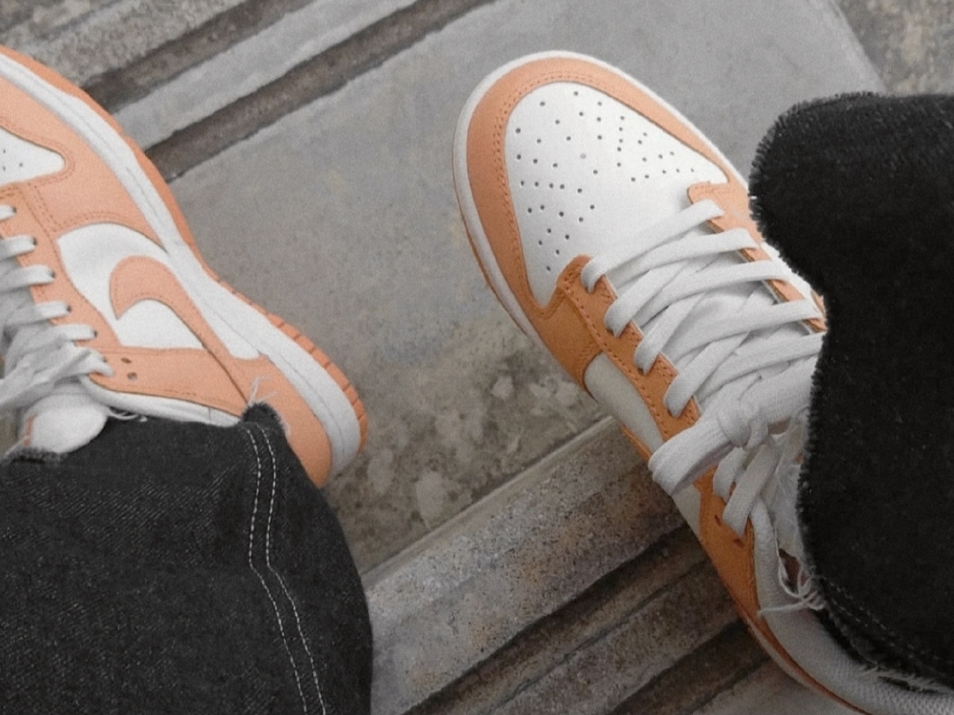 (W) Nike Dunk Low Harvest Moon 착용 스타일