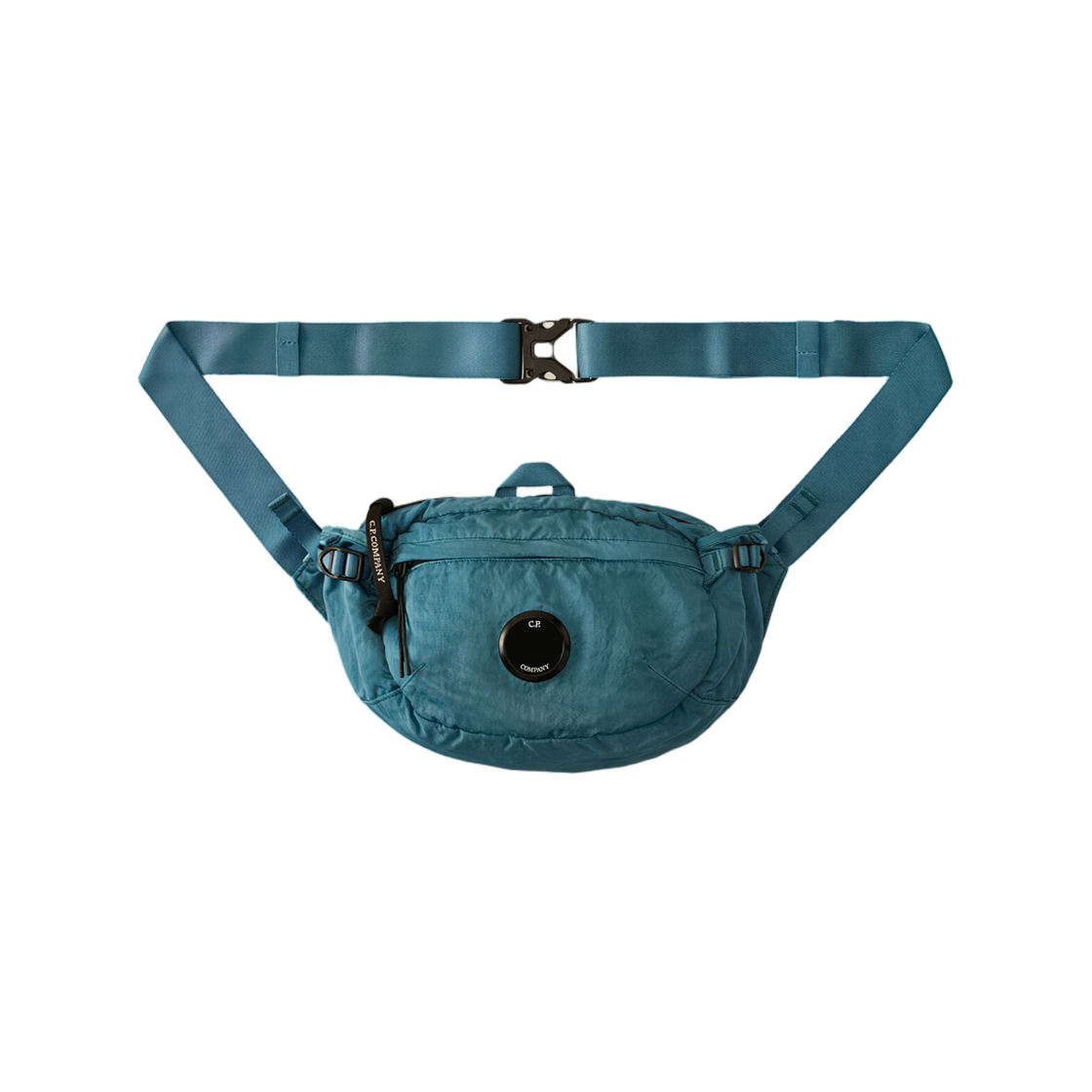 C.P. 컴퍼니 나일론 B 렌즈 크로스바디 팩 에게안 블루 - 25FW(C.P. Company Nylon B Lens Crossbody Pack Aegean Blue - 25FW)