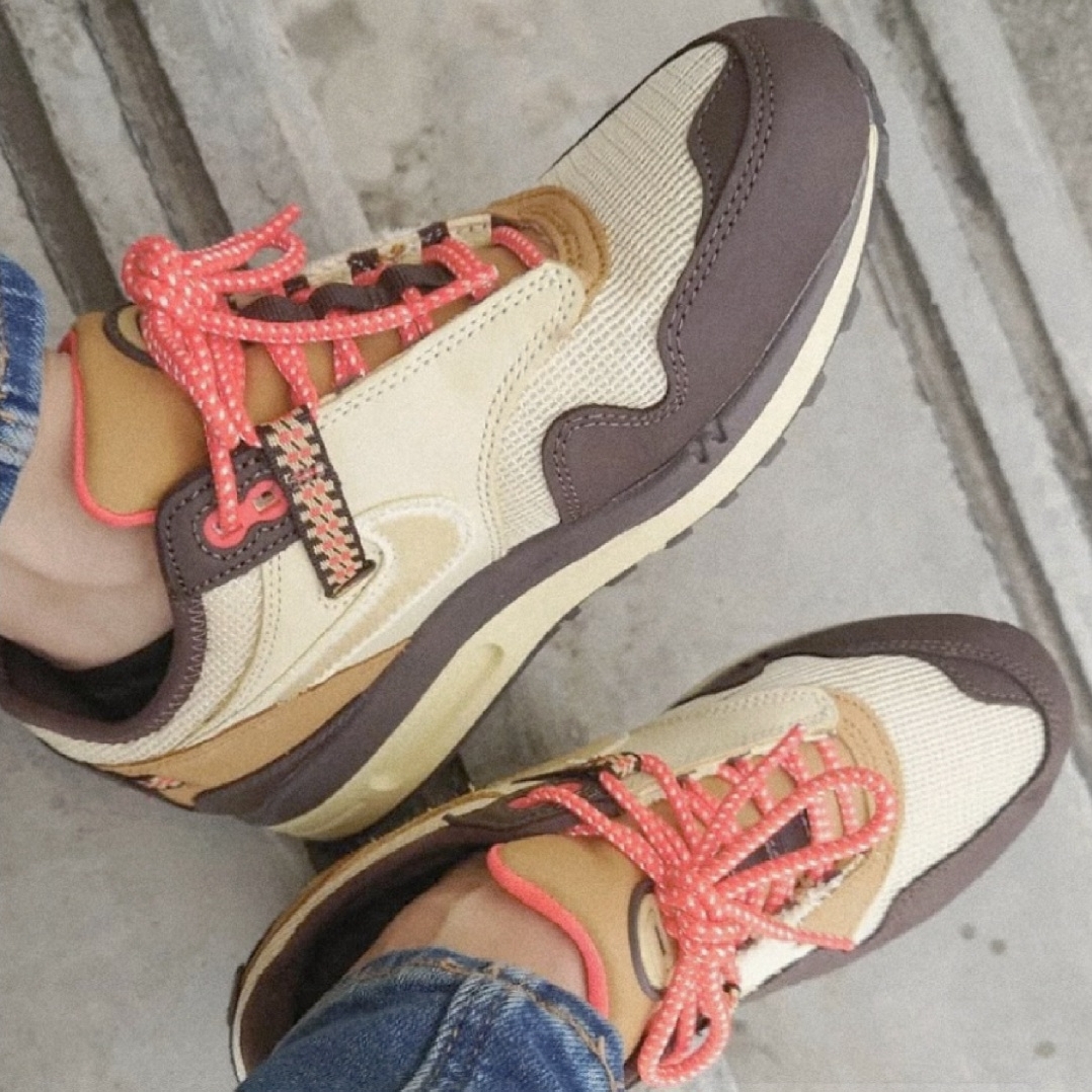 Nike x Travis Scott Air Max 1 Cact.us Brown 착용 스타일