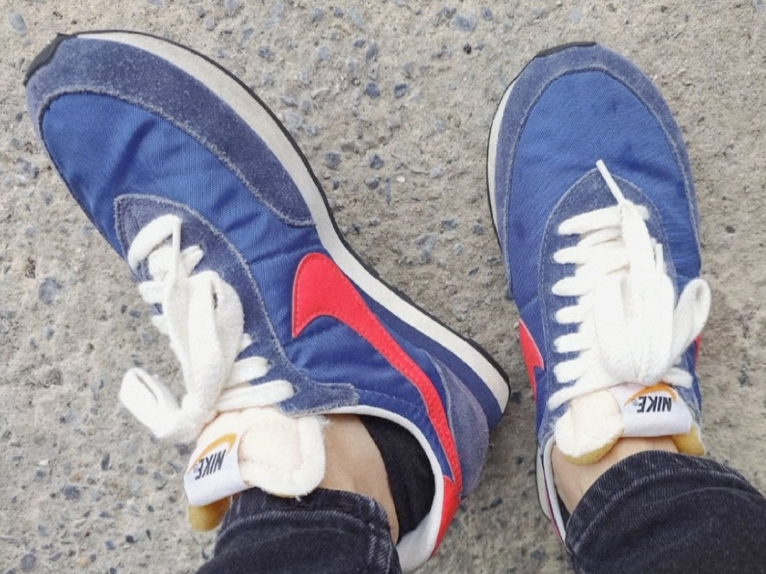 Nike Waffle Trainer 2 SP Midnight Navy 착용 스타일