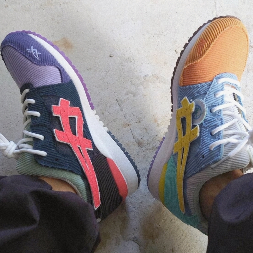 Asics x Atmos x Sean Wotherspoon Gel-Lyte III OG Corduroy 착용 스타일