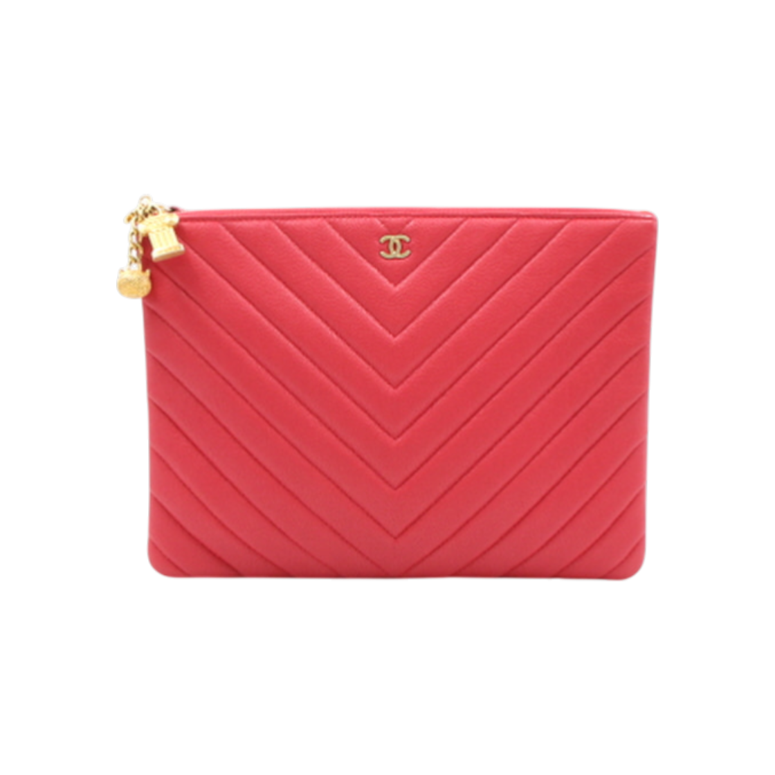 ITP4DMAC4868 Chanel Chevron Caviar New Medium Clutch Bag