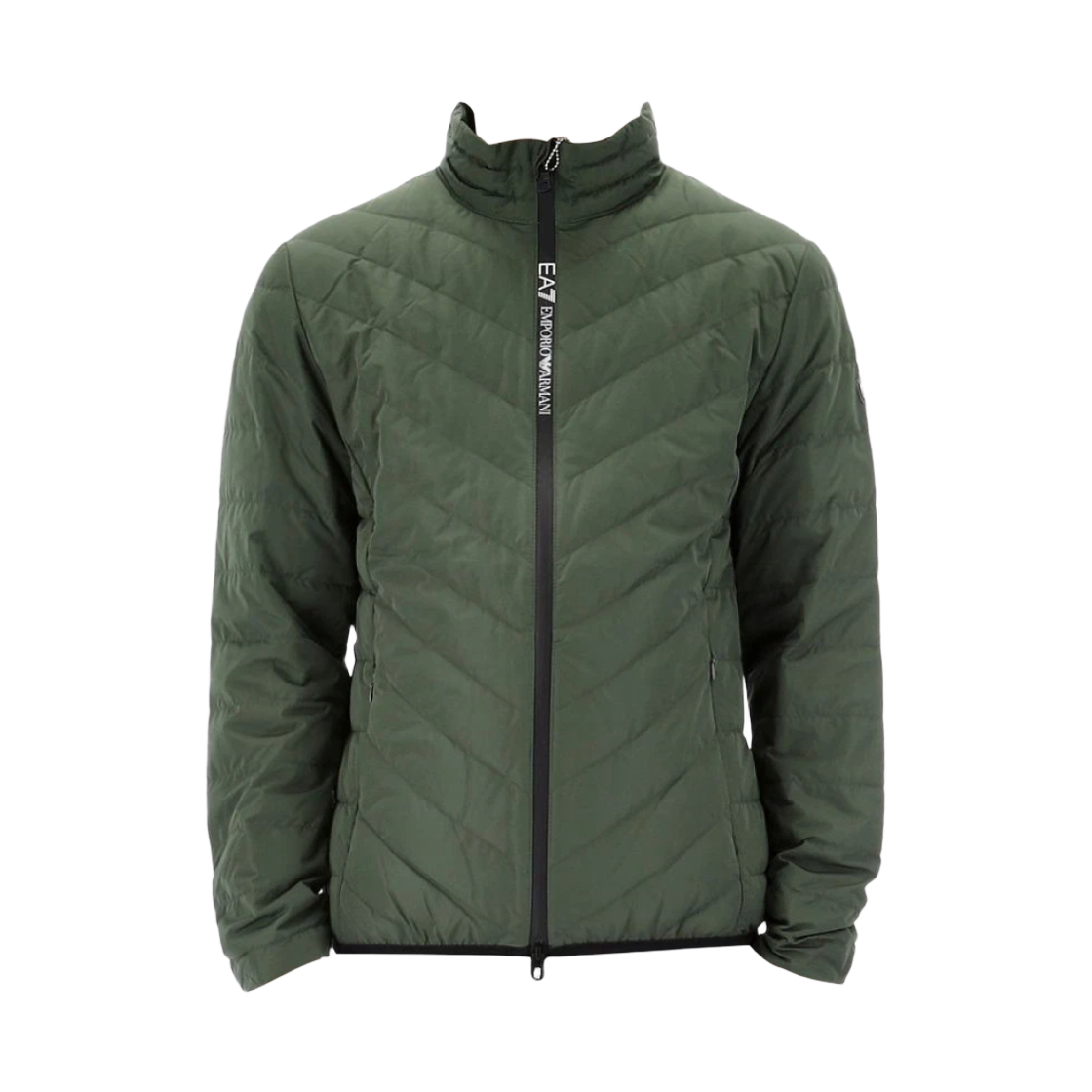 8NPB13PNE1Z1845 Emporio Armani EA7 Premium Shield Packable Down Jacket Green