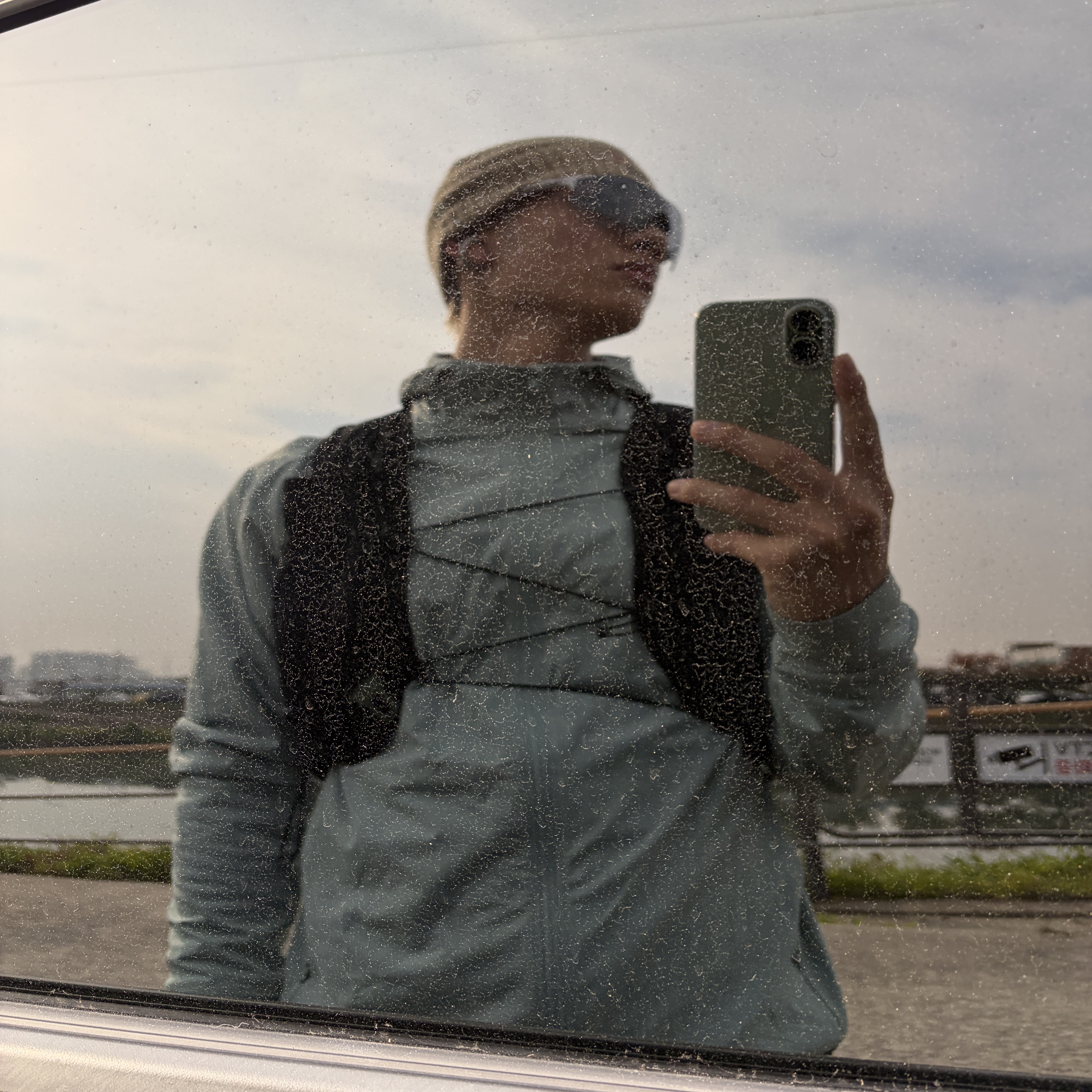 Stussy Waffle Skullcap Built Tough Sand 착용 스타일