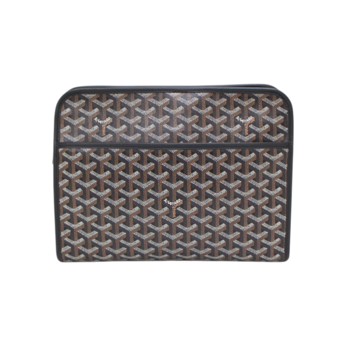 IT8HQON6QV97 Goyard Jubans GM Toiletry Case Clutch Bag