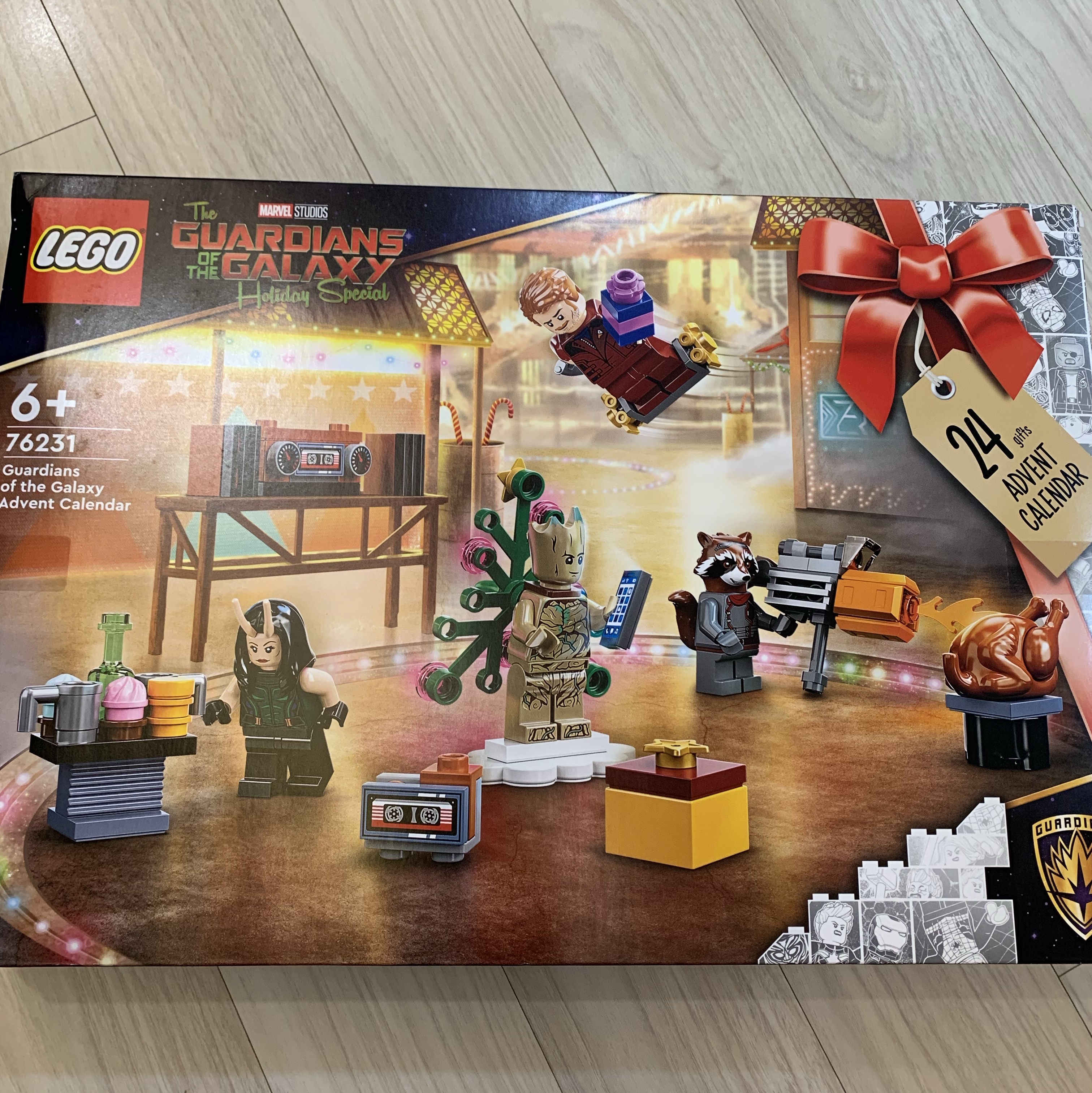 Lego Marvel Guardians of the Galaxy Advent Calendar 착용 스타일