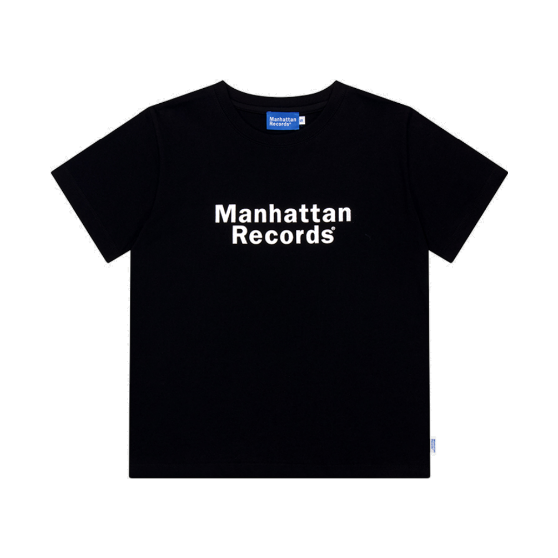 MR25SS013BK Manhattan Records W Classic Logo T-shirt - Black