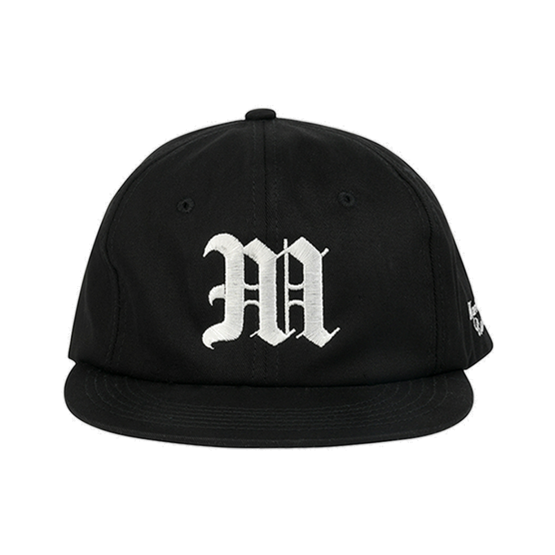 MR25CA006BK0 Manhattan Records M Mono Logo BB Cap - Black