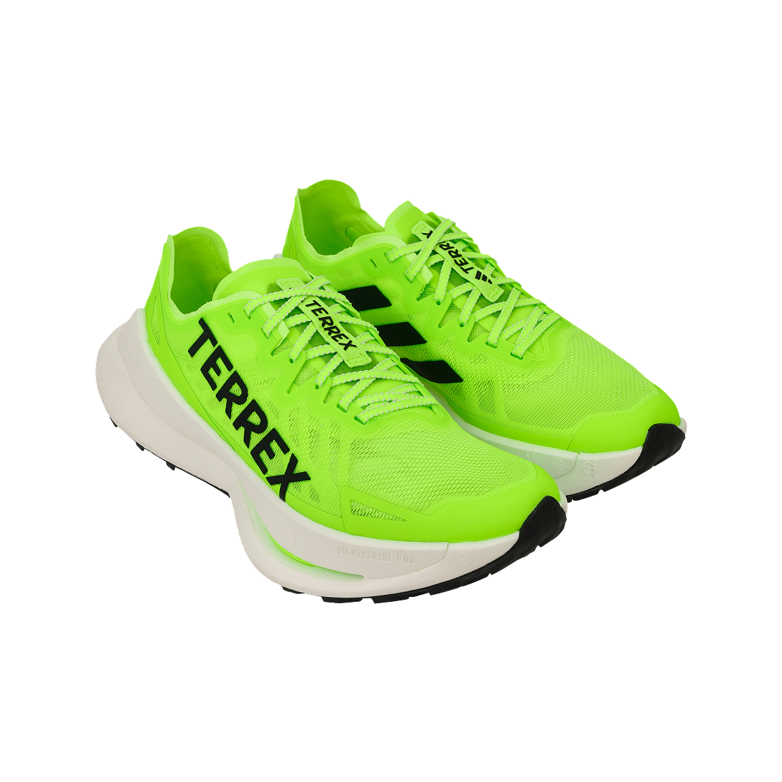 아디다스 테렉스 아그라빅 스피드 울트라 트레일 루시드 레몬 코어 블랙(Adidas Terrex Agravic Speed Ultra Trail Lucid Lemon Core Black) - 4