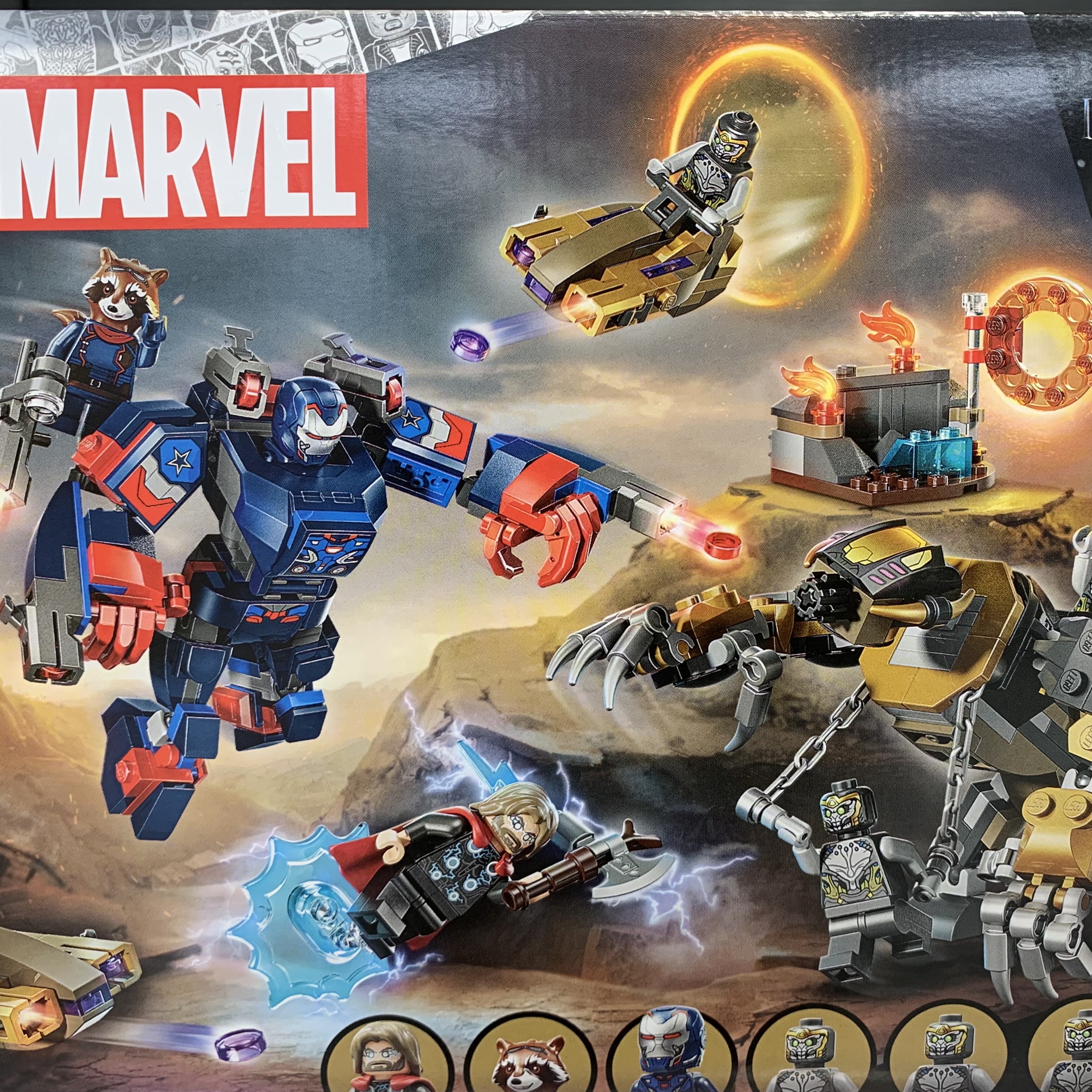 Lego Marvel Avengers: Endgame Thor vs. Chitauri 착용 스타일