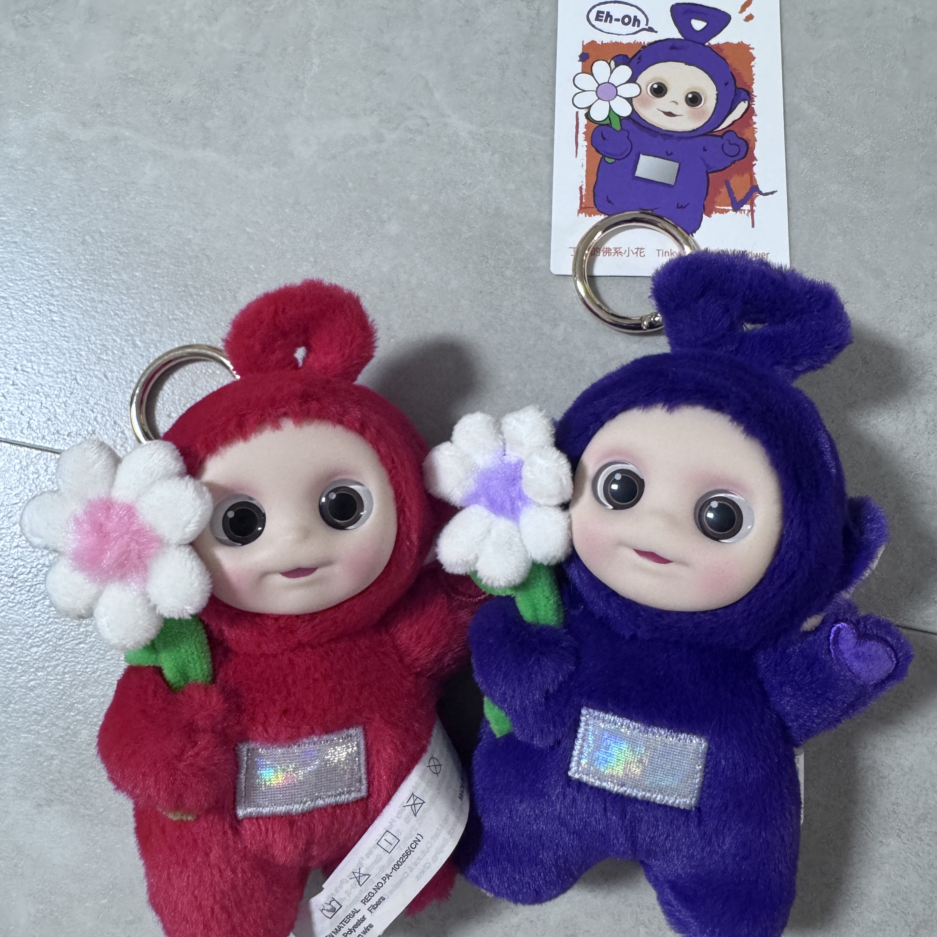 Pop Mart Teletubbies Say Hello Series Figures Sealed Case (8 Blind Boxes) 착용 스타일 - 2